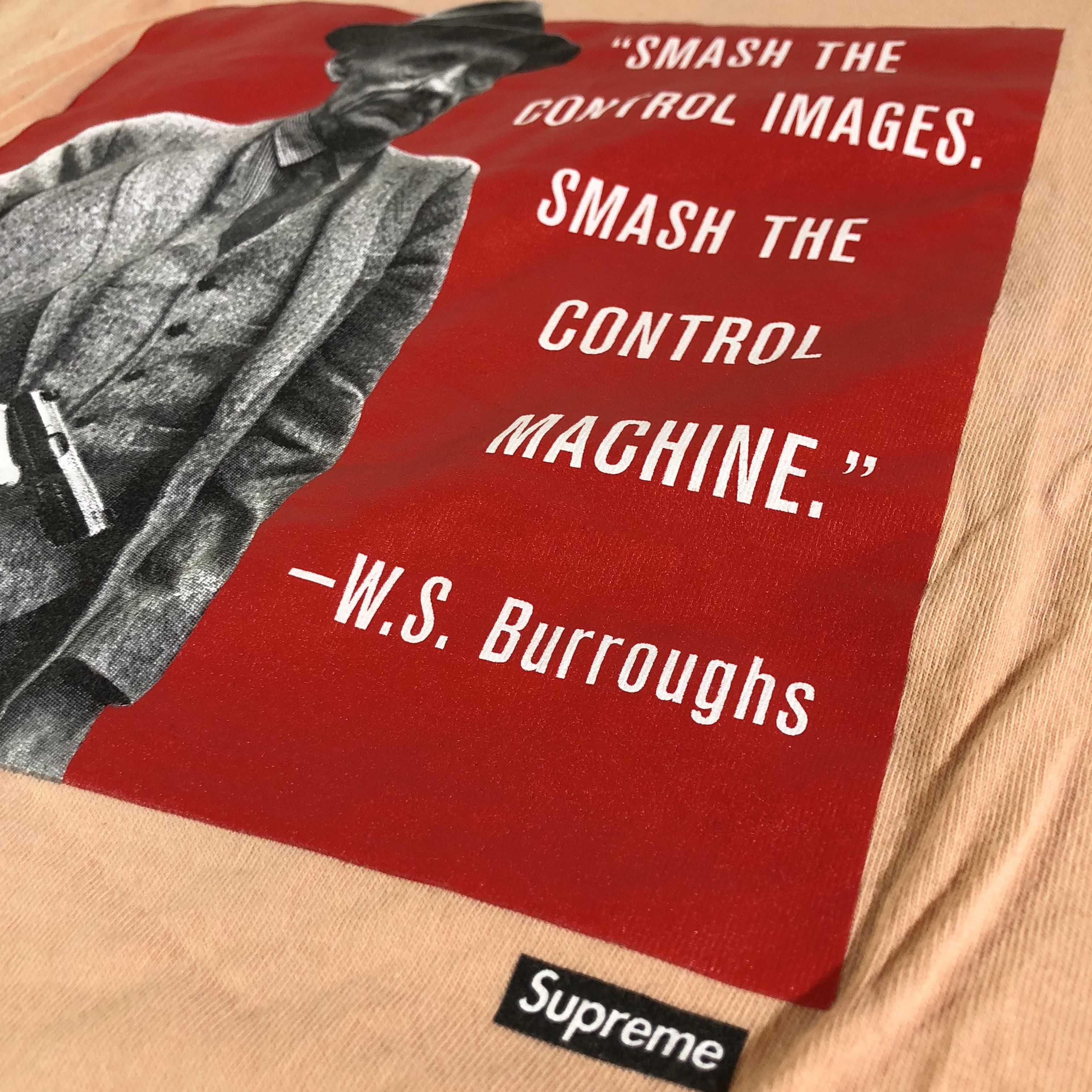 Supreme Supreme Burroughs Tee Peach Size US L / EU 52-54 / 3 - 3 Thumbnail