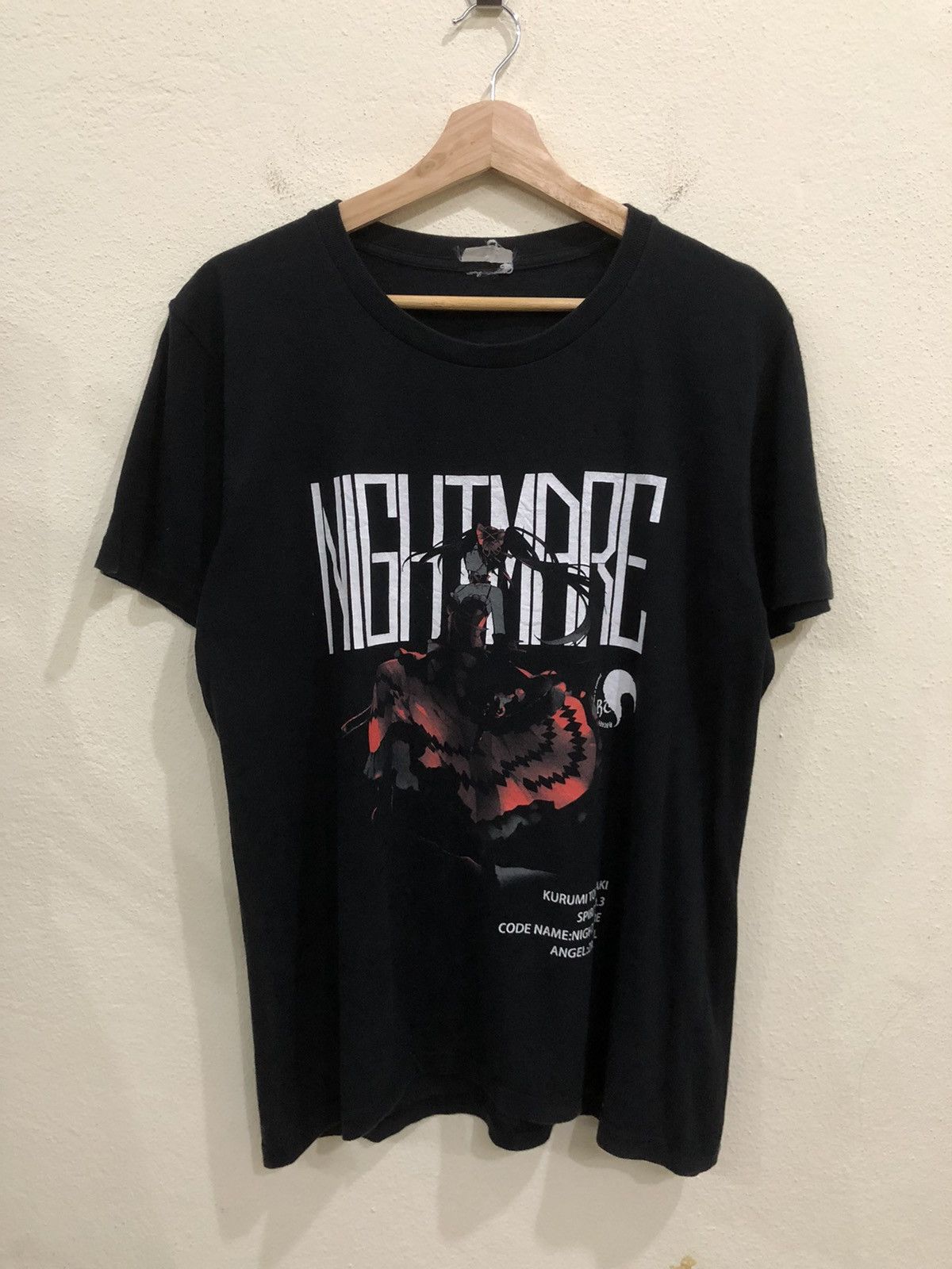 Anime Japanese Kurumi Tokisaki Nightmare Cartoon Tshirt Size US M / EU 48-50 / 2 - 2 Thumbnail