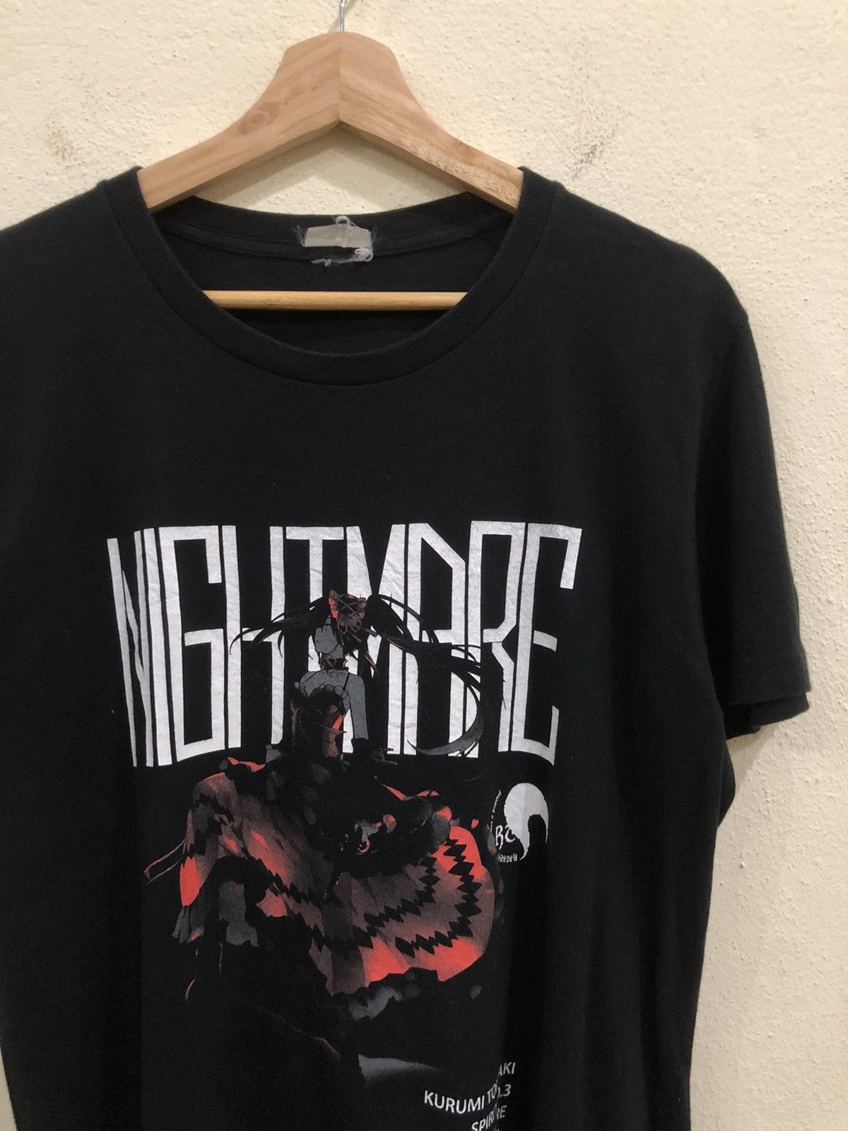 Anime Japanese Kurumi Tokisaki Nightmare Cartoon Tshirt Size US M / EU 48-50 / 2 - 3 Thumbnail