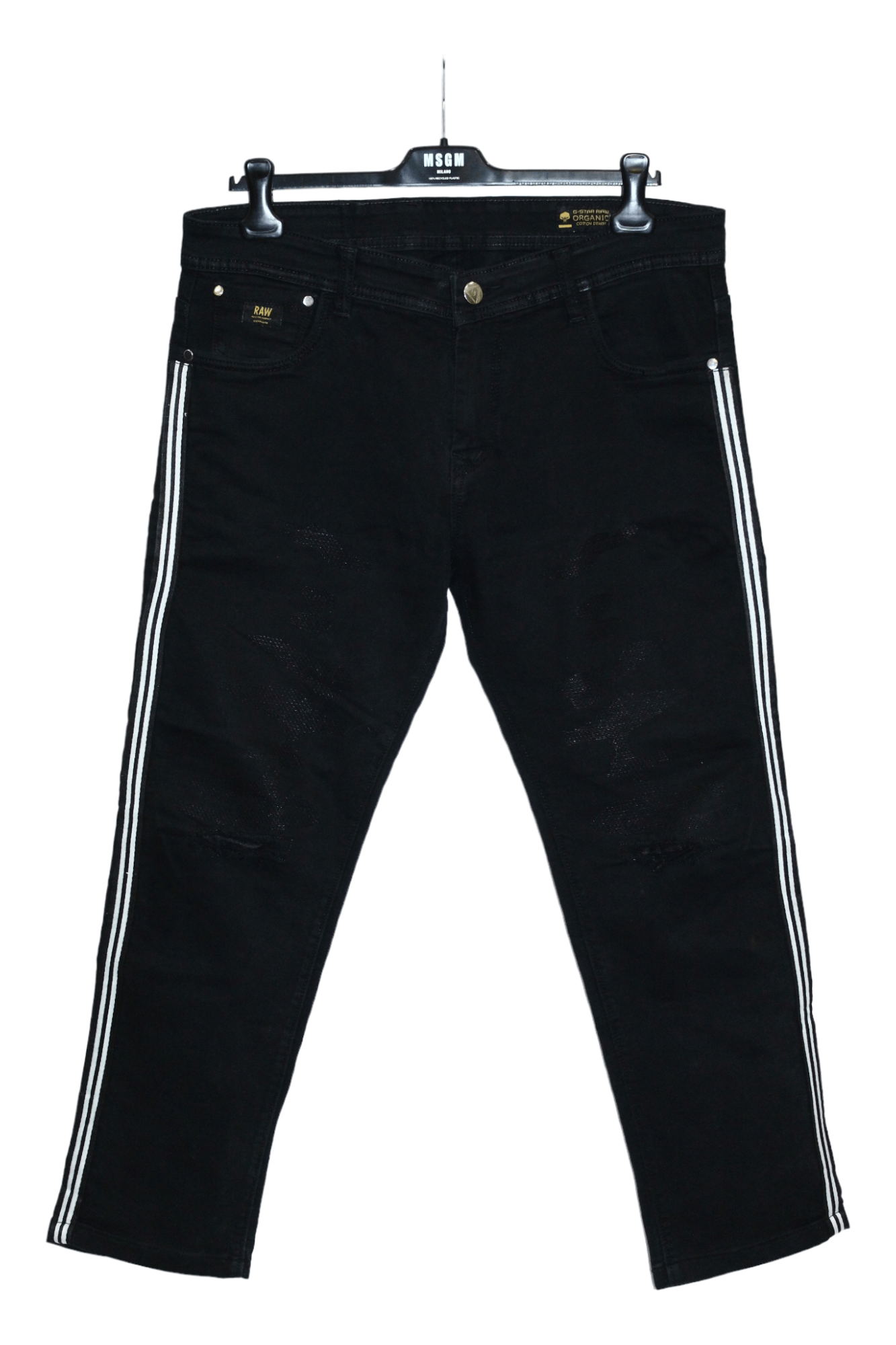 G-Star G-STAR RAW X KASABIAN rips cropp design denim pants FW13 Size US 32 / EU 48 - 13 Thumbnail