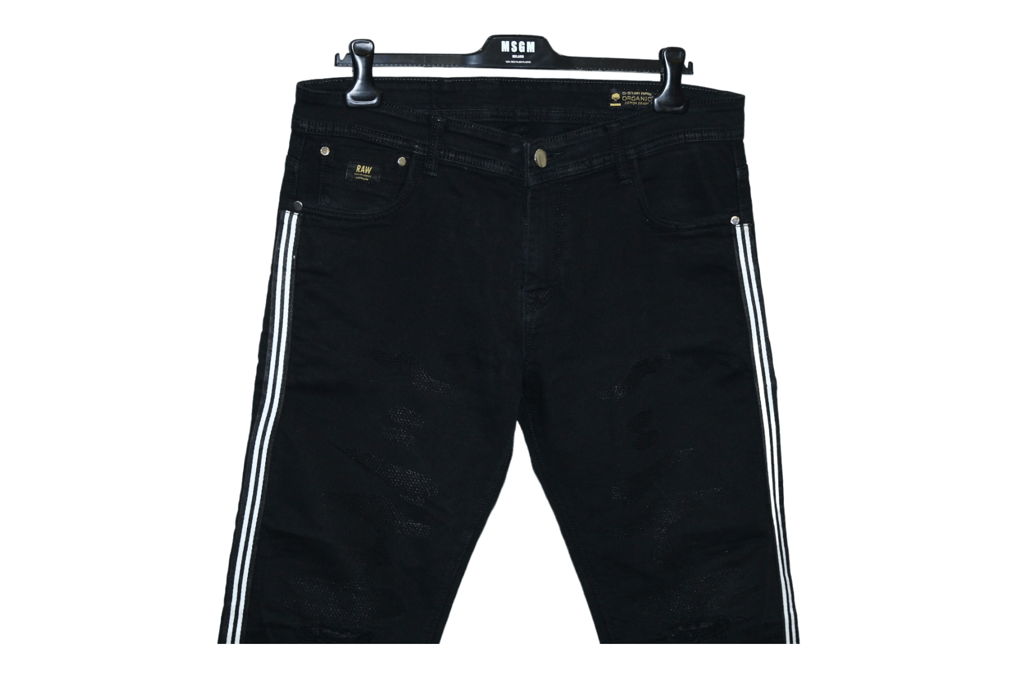 G-Star G-STAR RAW X KASABIAN rips cropp design denim pants FW13 Size US 32 / EU 48 - 4 Thumbnail