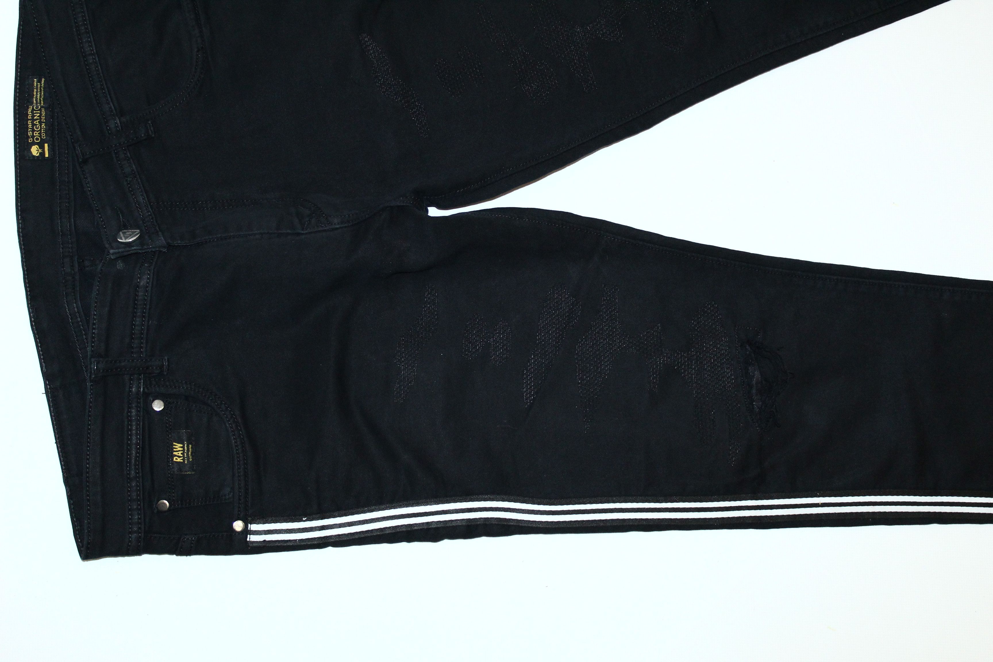 G-Star G-STAR RAW X KASABIAN rips cropp design denim pants FW13 Size US 32 / EU 48 - 12 Thumbnail