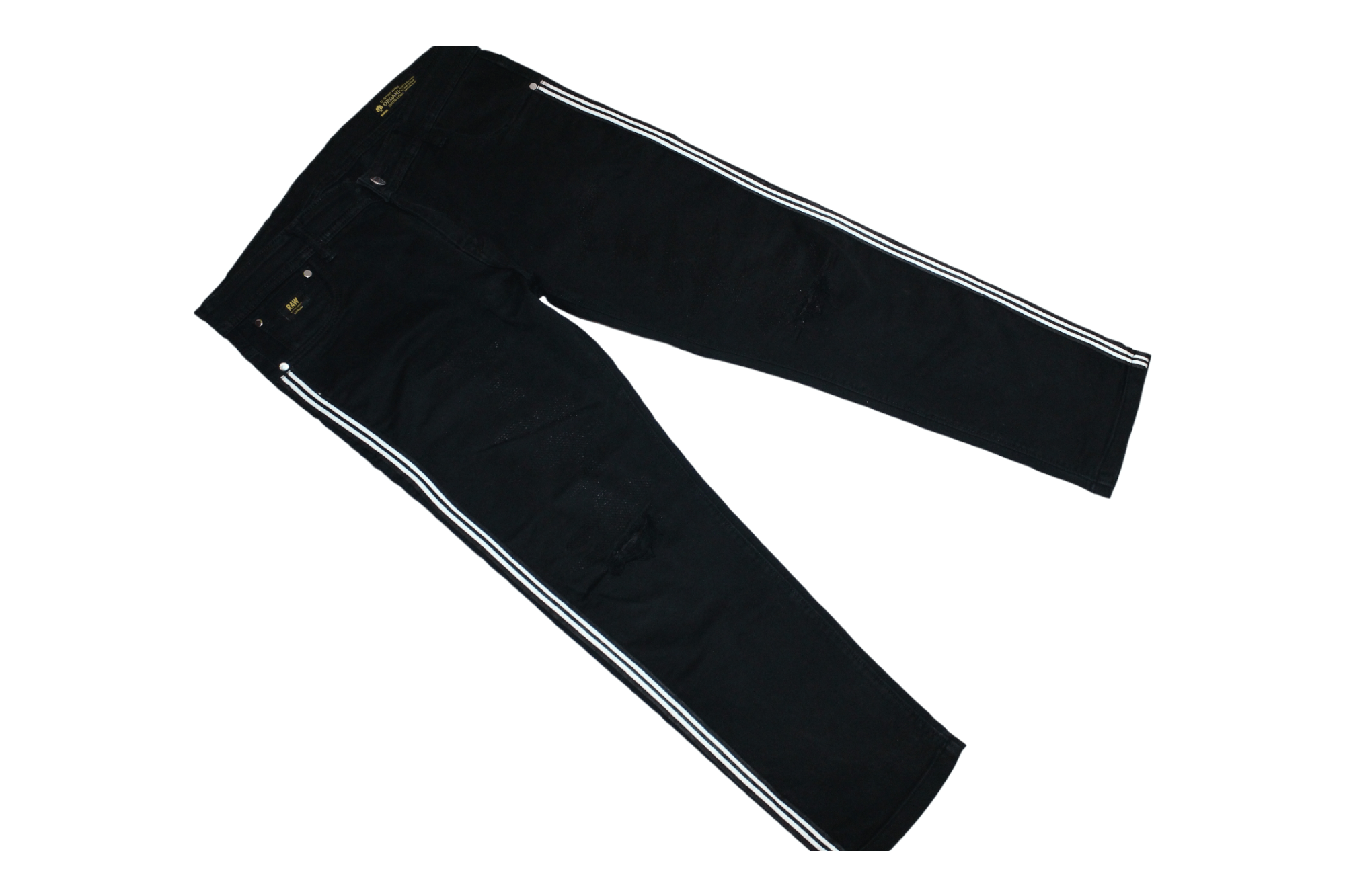 G-Star G-STAR RAW X KASABIAN rips cropp design denim pants FW13 Size US 32 / EU 48 - 2 Thumbnail