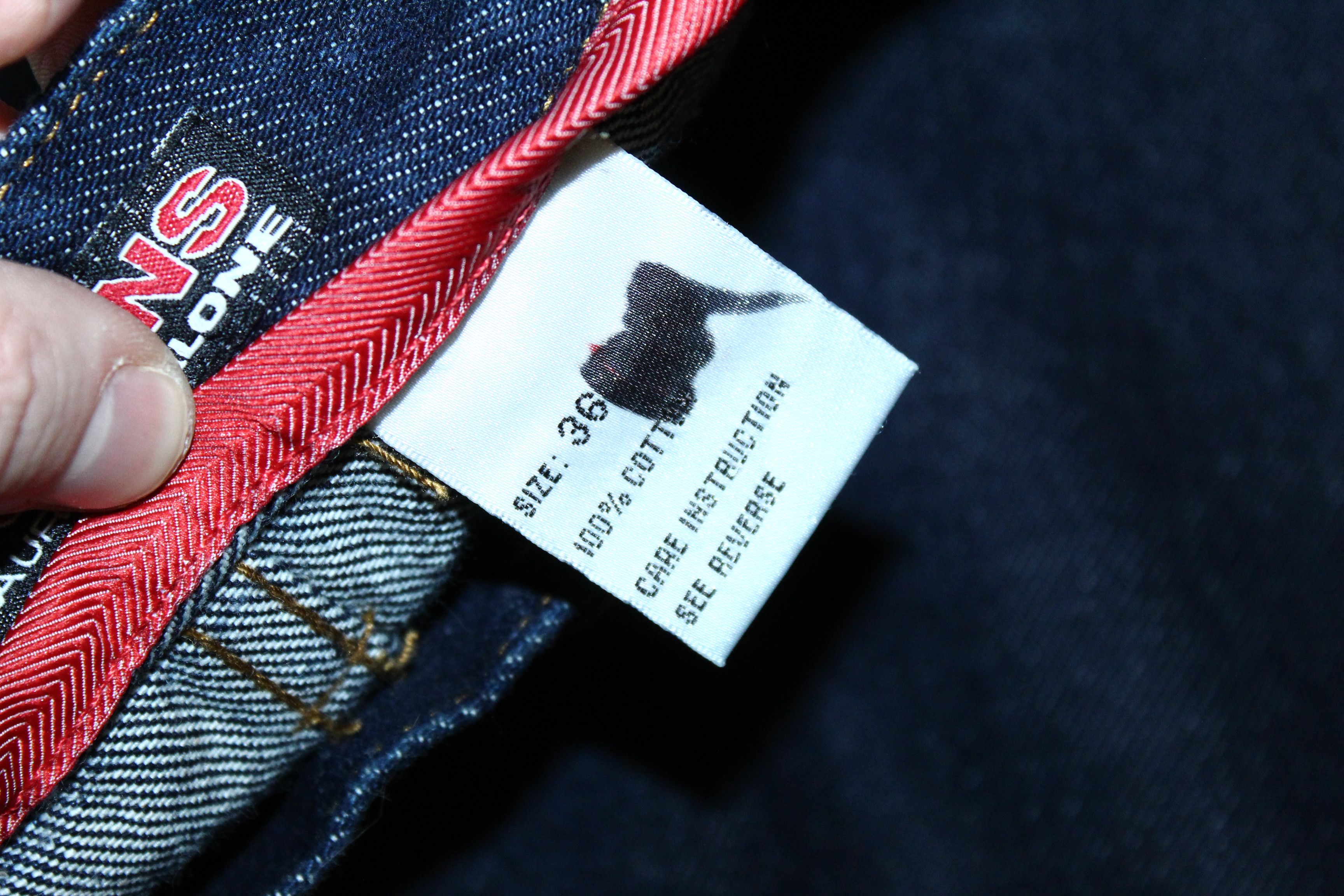 Japanese Brand 💥MO Jeans by Maurice Malone Arc leg OG Bloody art Rap Jeans Size US 36 / EU 52 - 20 Thumbnail
