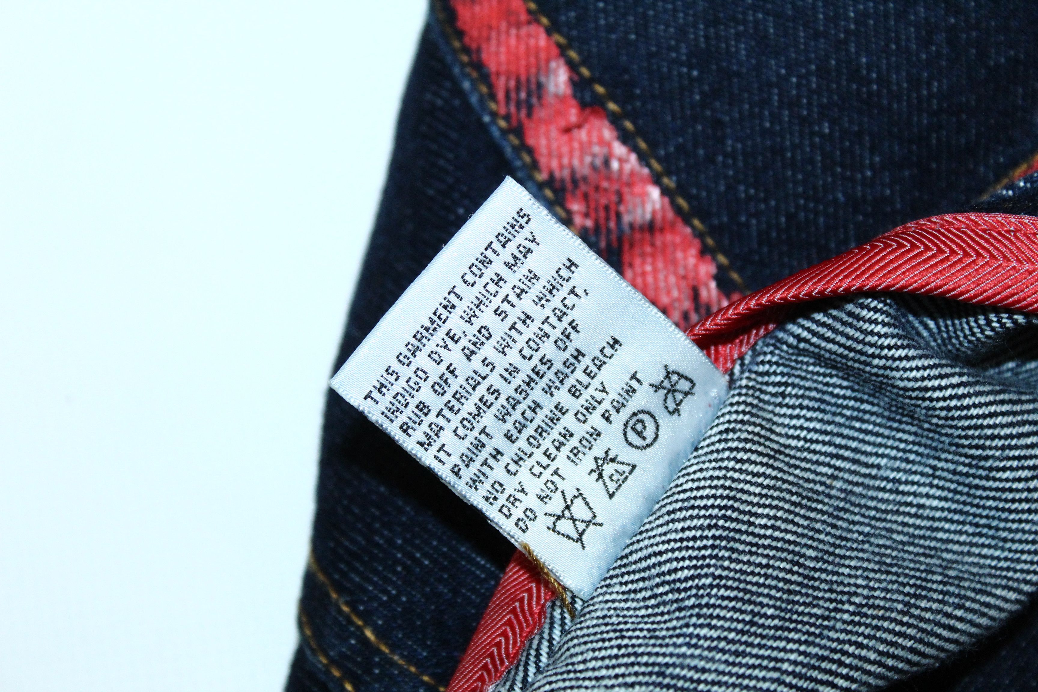Japanese Brand 💥MO Jeans by Maurice Malone Arc leg OG Bloody art Rap Jeans Size US 36 / EU 52 - 19 Thumbnail
