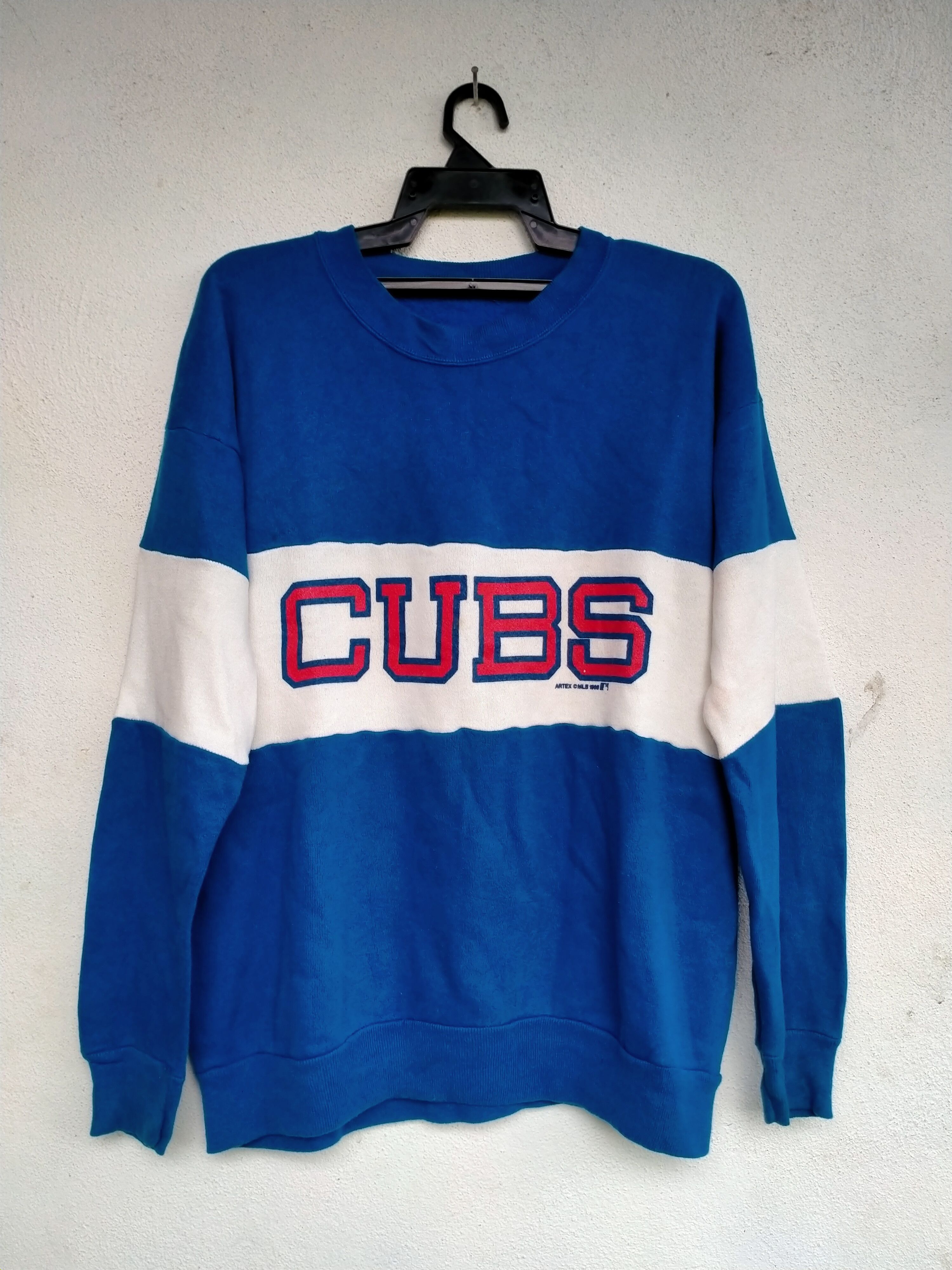 Vintage Artex Bugs Bunny Chicago Cubs Sweatshirt Size Medium