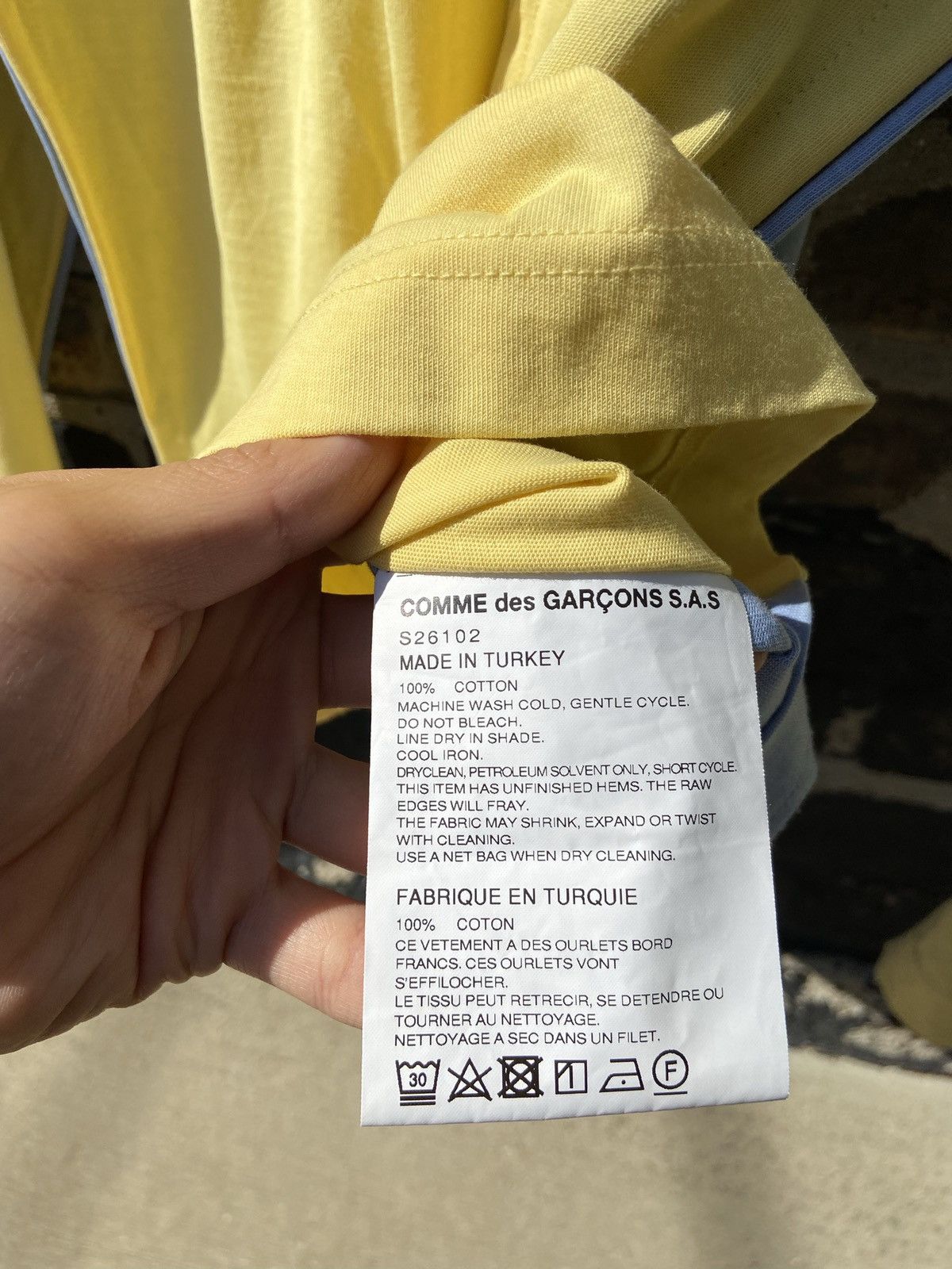 Comme des Garcons SHIRT Split Exposed Seam Longsleeve Size US M / EU 48-50 / 2 - 3 Thumbnail