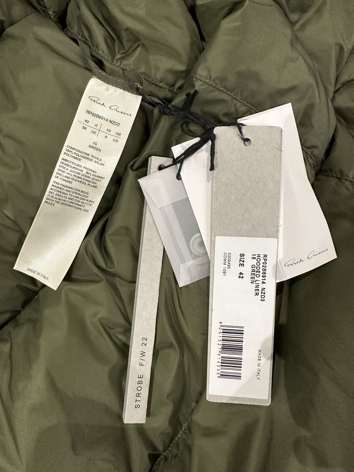 Rick Owens RICK OWENS Down Padded Vest Size US M / EU 48-50 / 2 - 11 Thumbnail