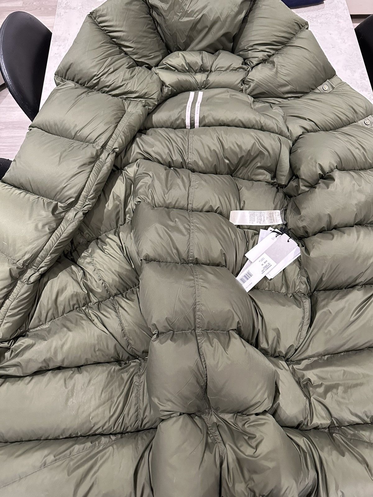 Rick Owens RICK OWENS Down Padded Vest Size US M / EU 48-50 / 2 - 9 Thumbnail