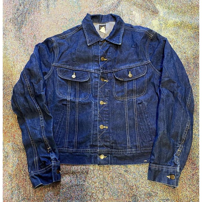 Vintage True vintage Lee dark wash PAT D denim jacket | Grailed