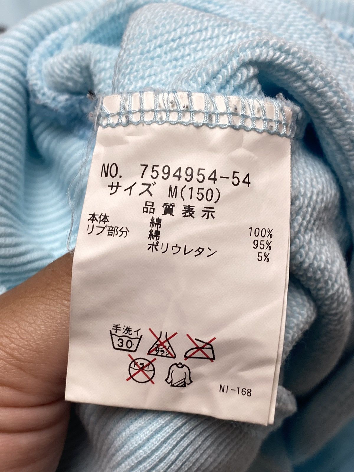 Hysteric Glamour × Japanese Brand 2000s Angel Blue - Printed Mascots Crewneck Size US S / EU 44-46 / 1 - 5 Thumbnail
