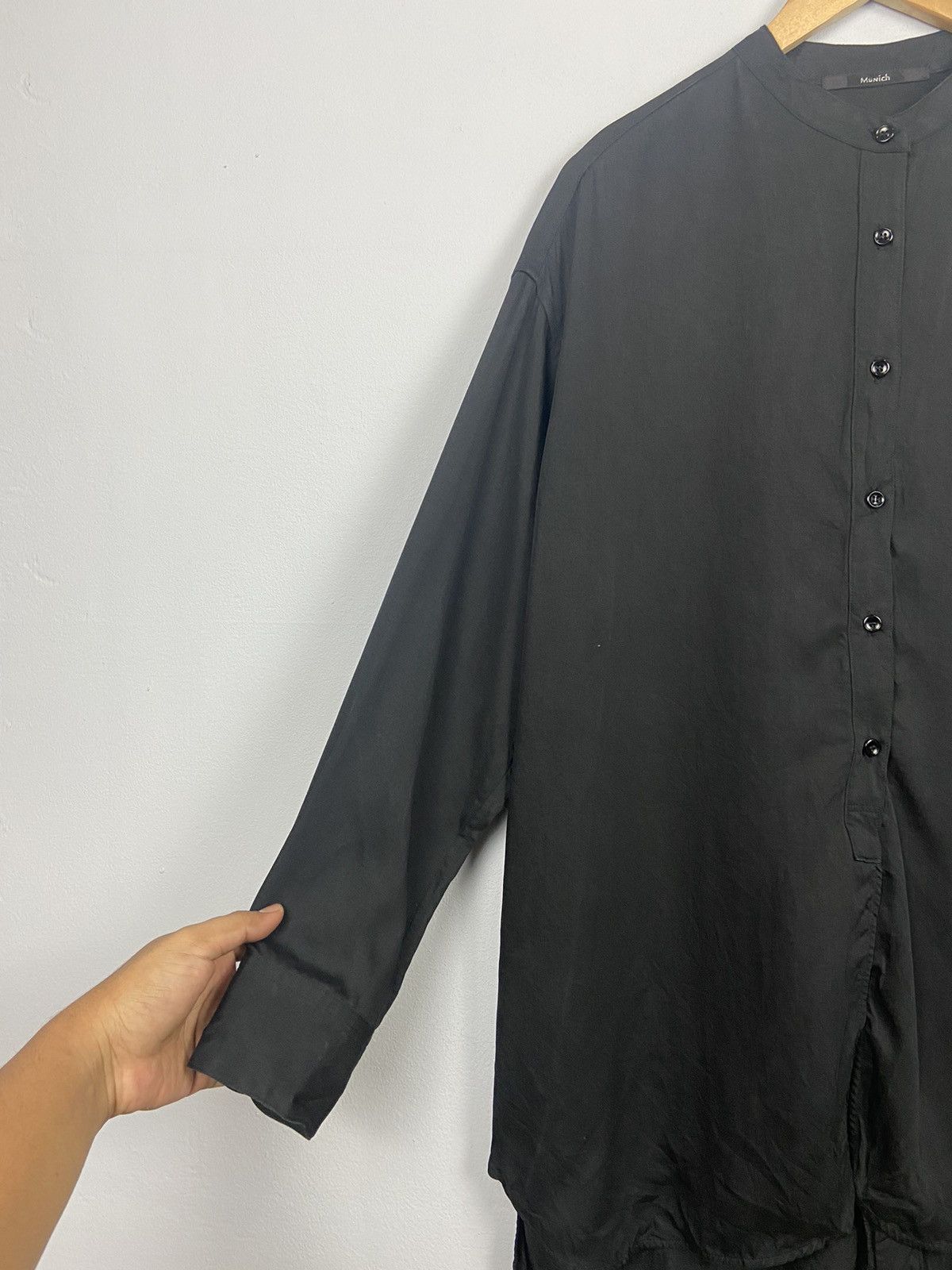 Japanese Brand × Other Munich Japan Black Elegent Os Button UP Cellulose Size ONE SIZE - 3 Thumbnail