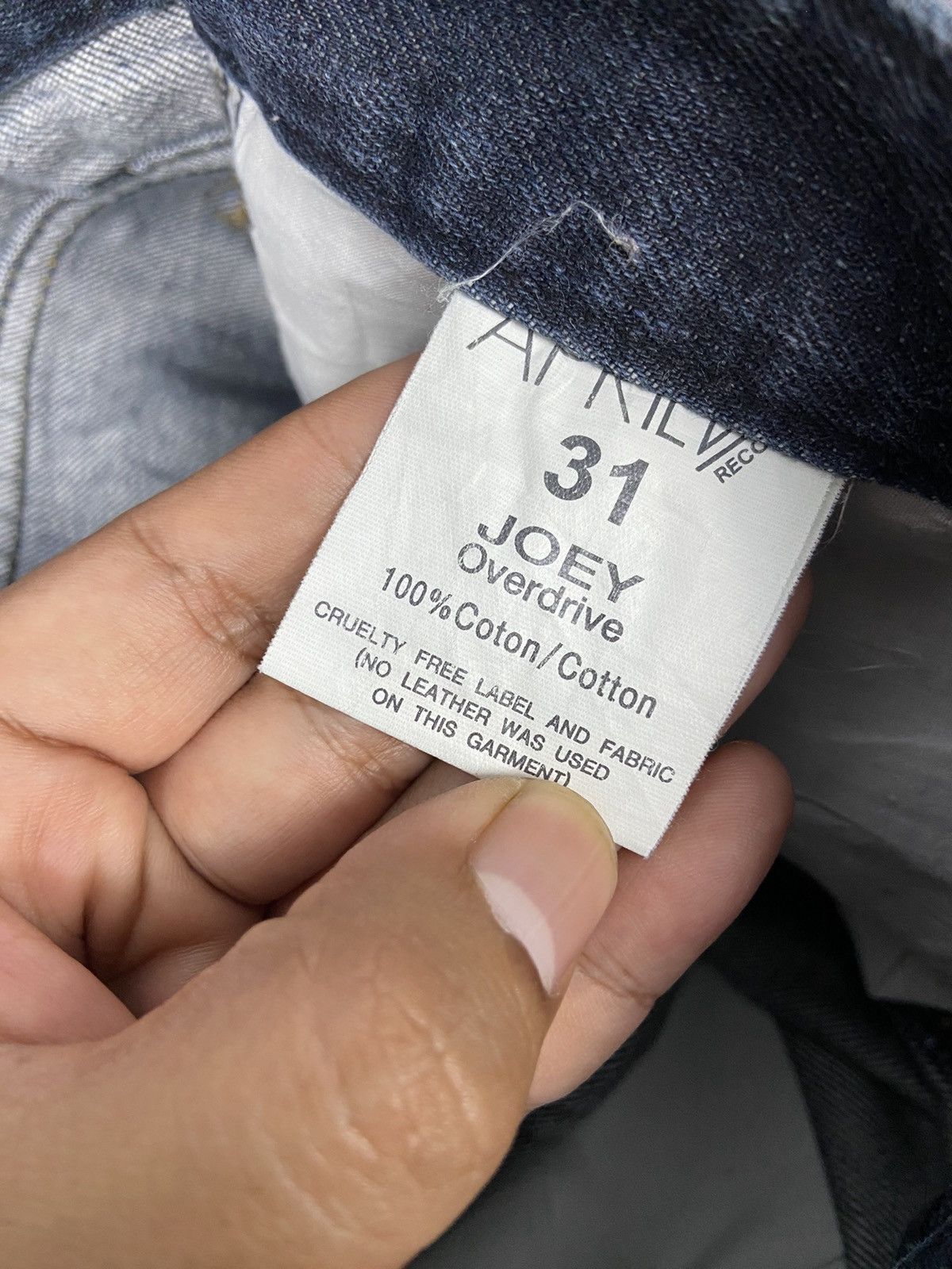 April 77 × Other April77 Joey Overdrive Skinny Jeans Size 30" / US 8 / IT 44 - 10 Thumbnail