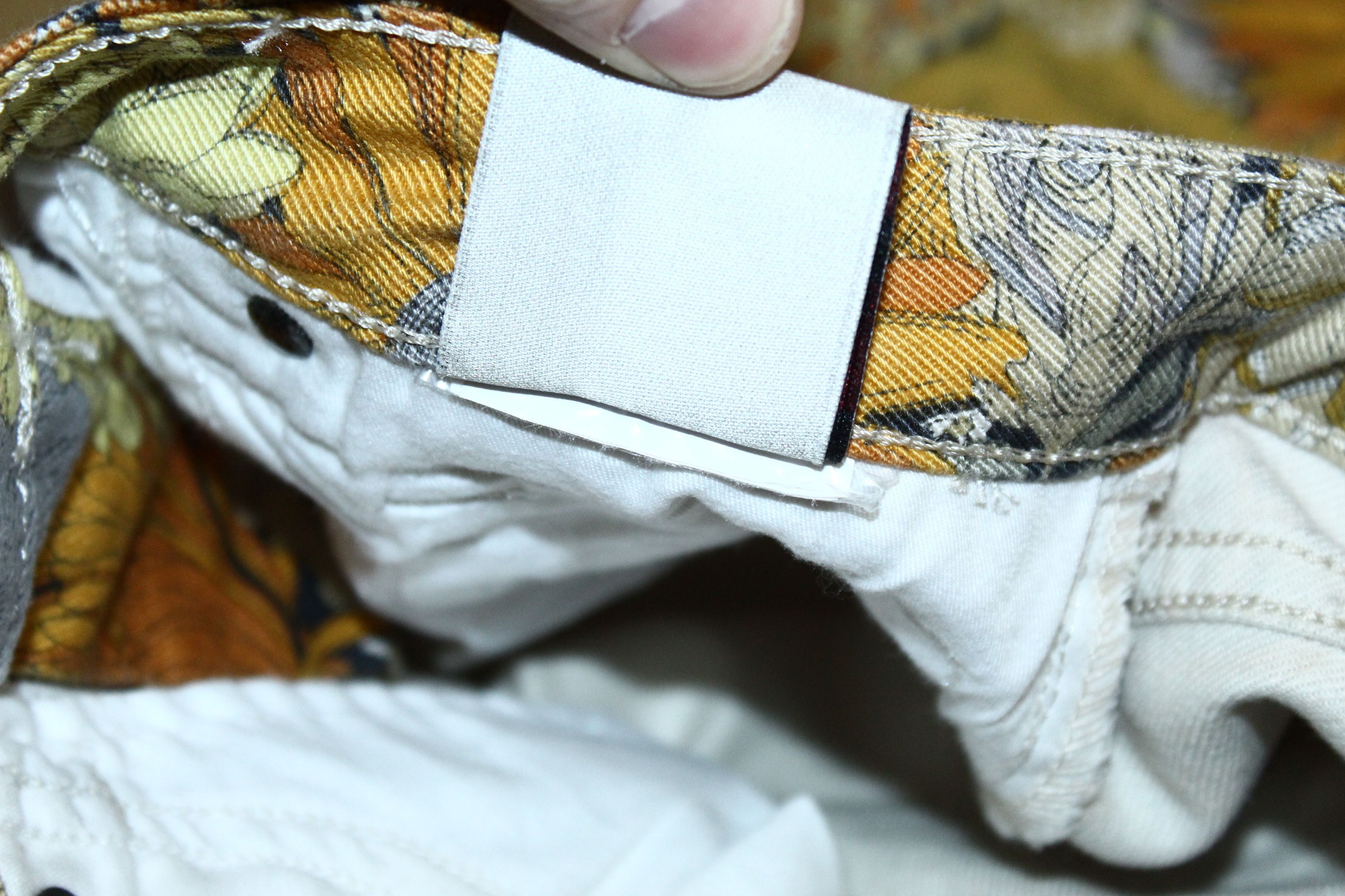 Roy Denim Roy Rogers slim fit floral printed stretch denim jeans Size 27" / US 4 / IT 40 - 10 Thumbnail