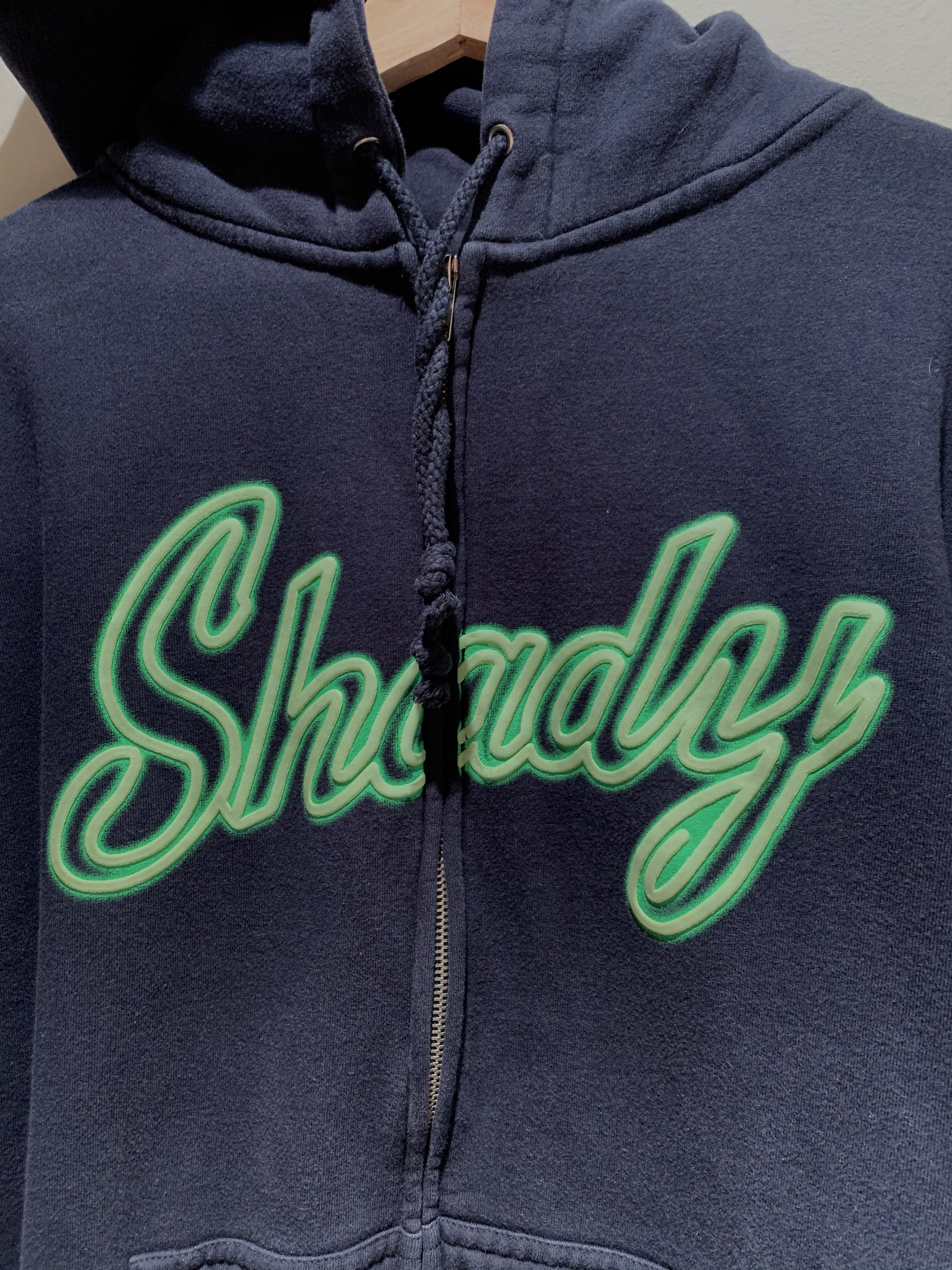 Eminem *RARE* Vintage Shady Ltd Eminem Glow Puff Print Zip Hoodie Size US M / EU 48-50 / 2 - 2 Thumbnail