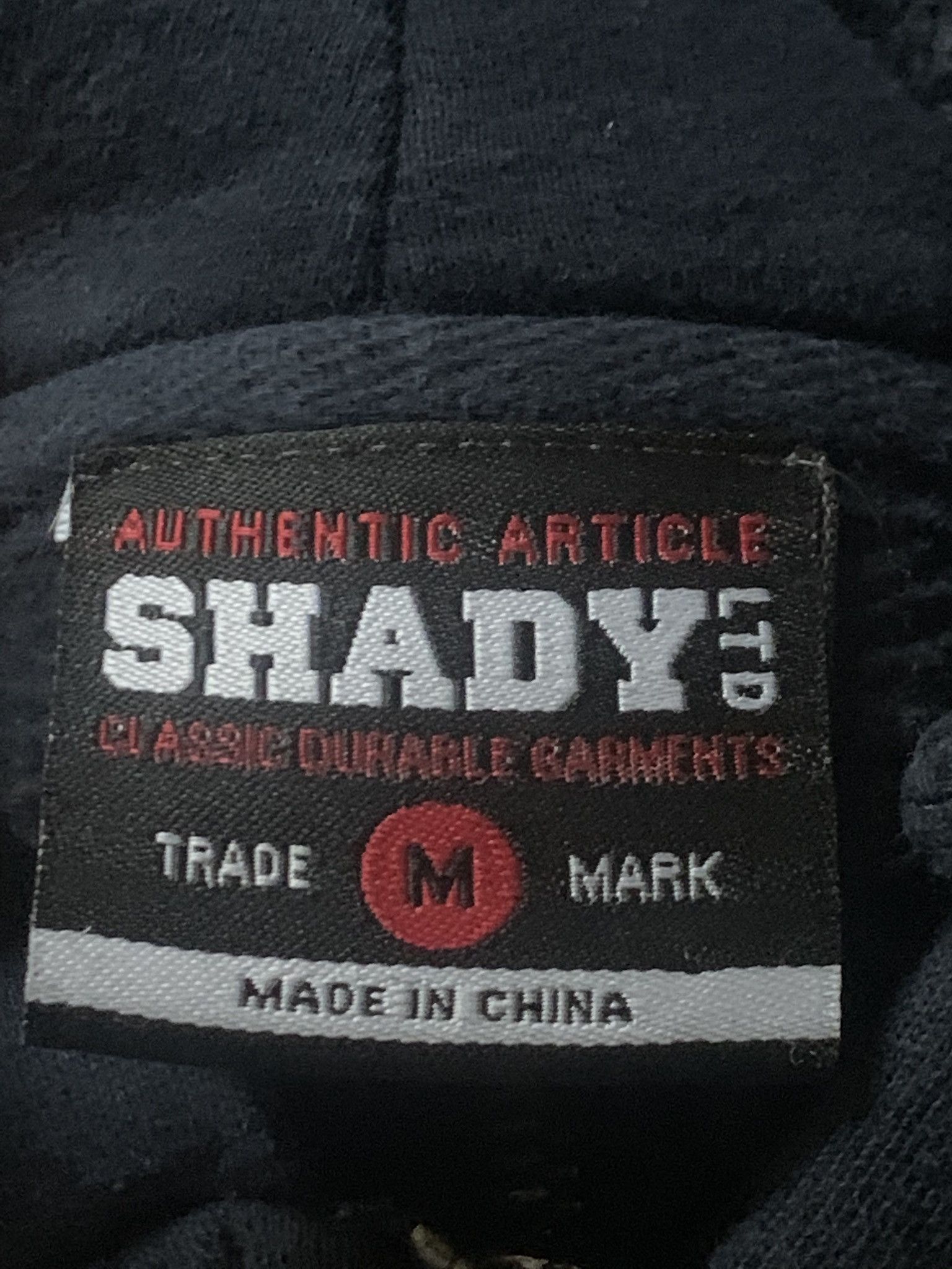 Eminem *RARE* Vintage Shady Ltd Eminem Glow Puff Print Zip Hoodie Size US M / EU 48-50 / 2 - 5 Thumbnail