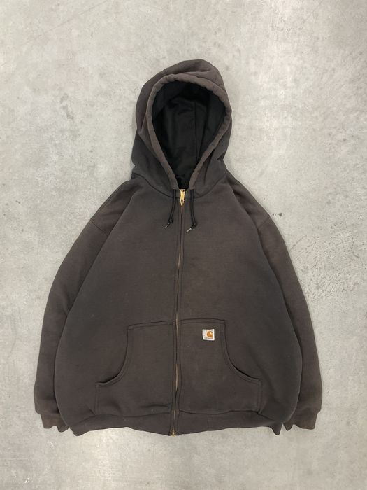 Vintage Carhartt Zip Up Quilted Jacket Womens Size M