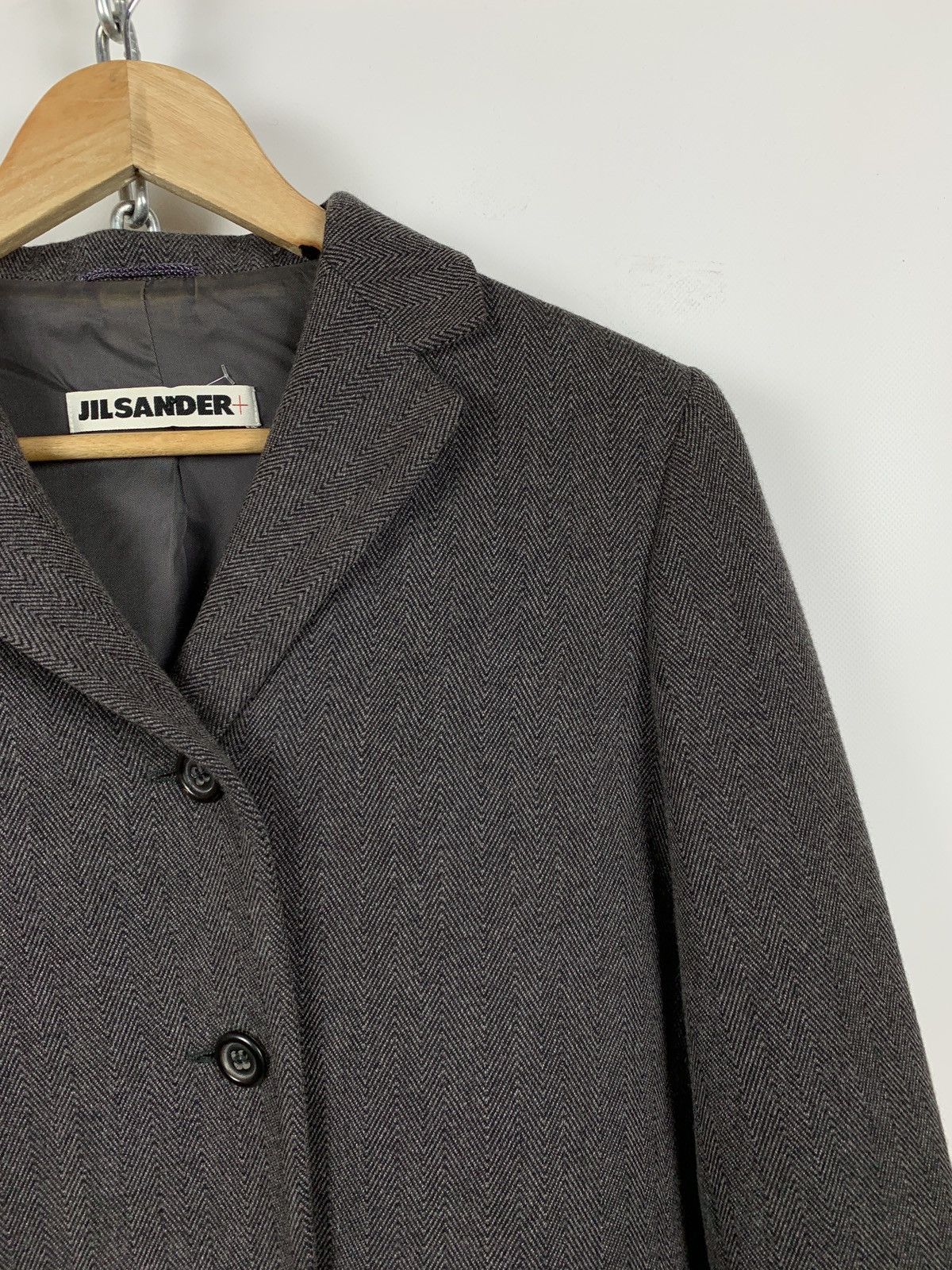 Jil Sander Vintage Jil Sander + Women’s Cashmere Coat Size S / US 4 / IT 40 - 5 Thumbnail