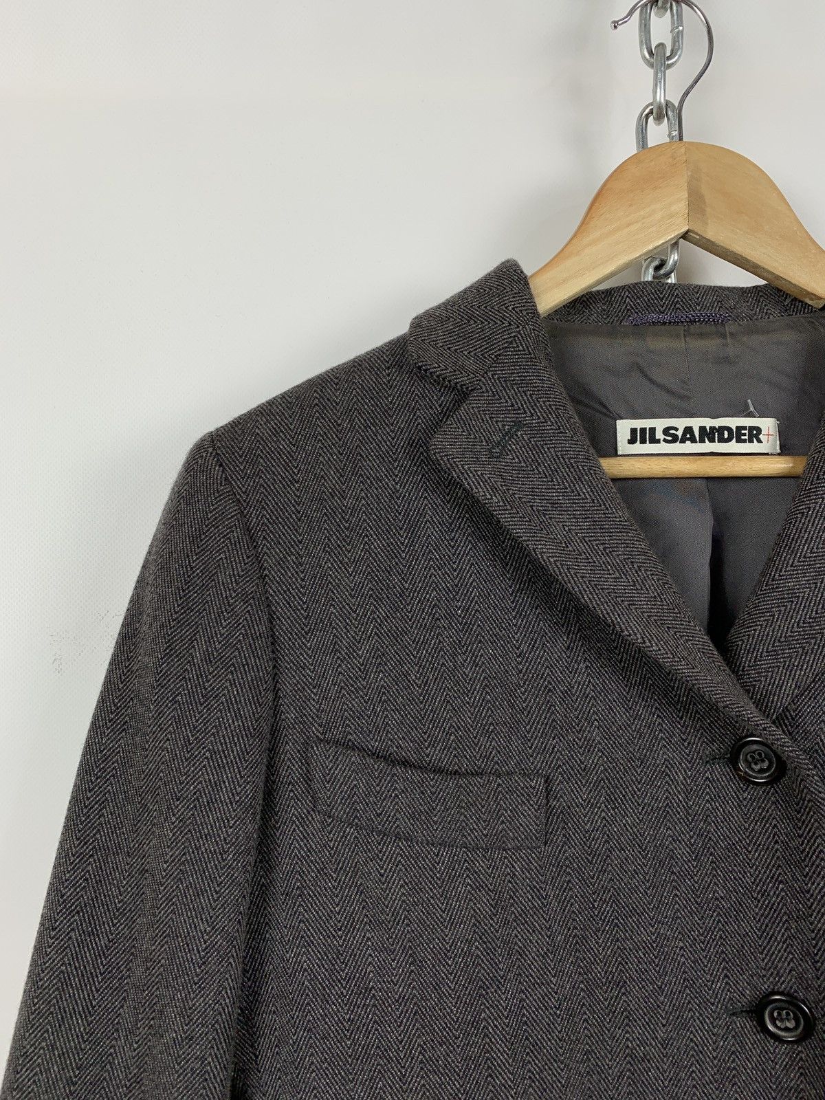Jil Sander Vintage Jil Sander + Women’s Cashmere Coat Size S / US 4 / IT 40 - 3 Thumbnail