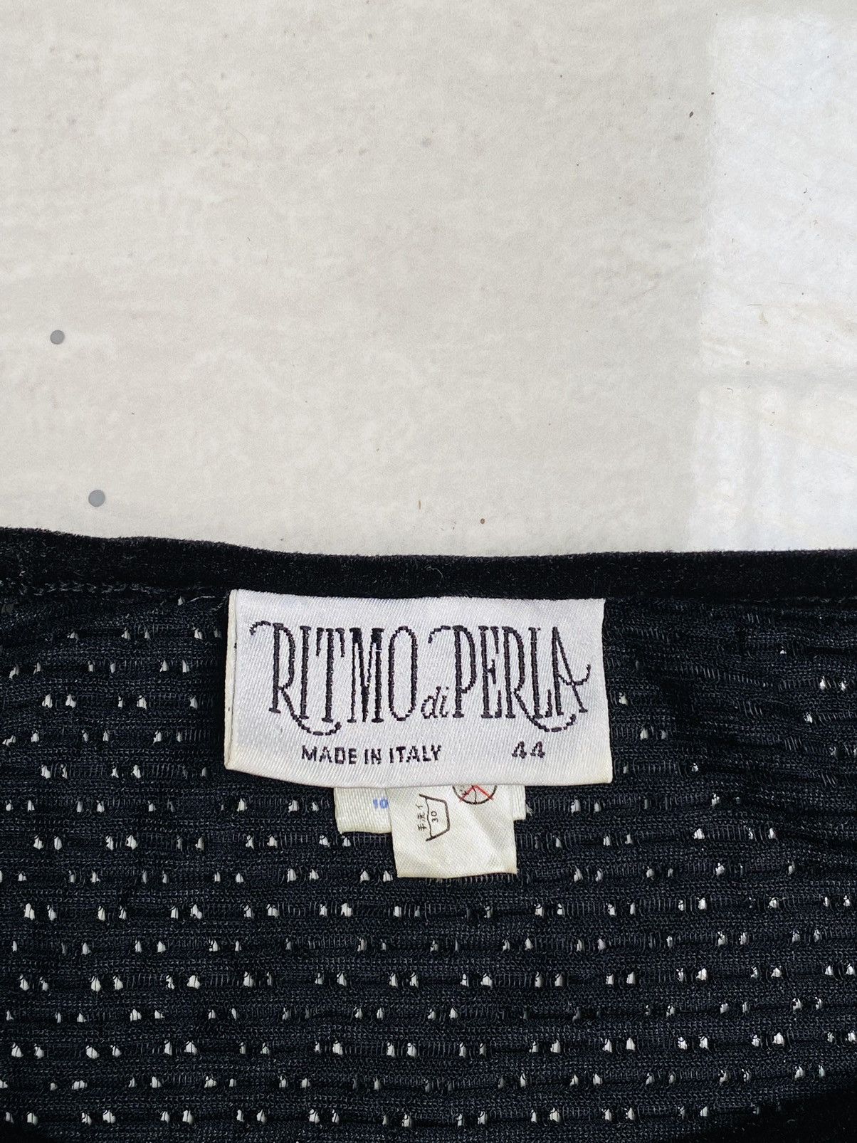 Ritmo Di Perla Ritmo di Perla Black Glitch Bodysuit Size S / US 4 / IT 40 - 10 Thumbnail