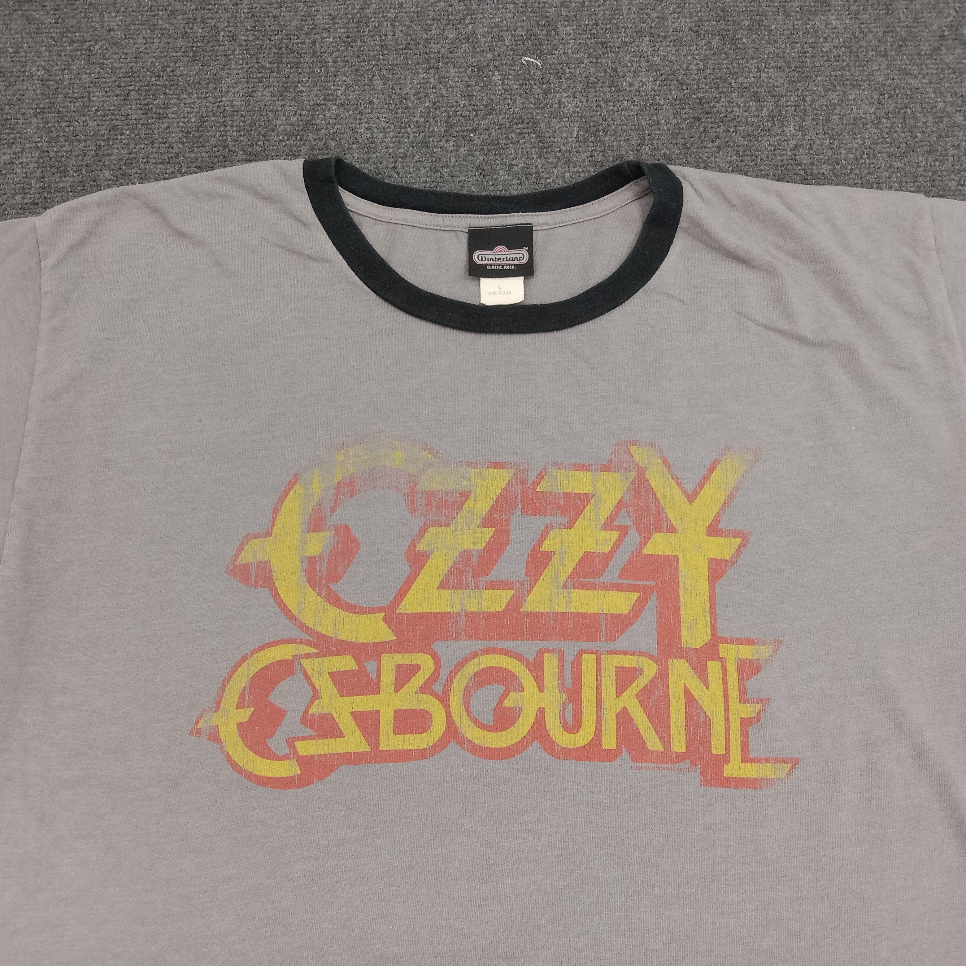 Band Tees × Ozzy Osbourne × Vintage Ozzy Osbourne American Rock Band Tshirt Size US L / EU 52-54 / 3 - 2 Thumbnail