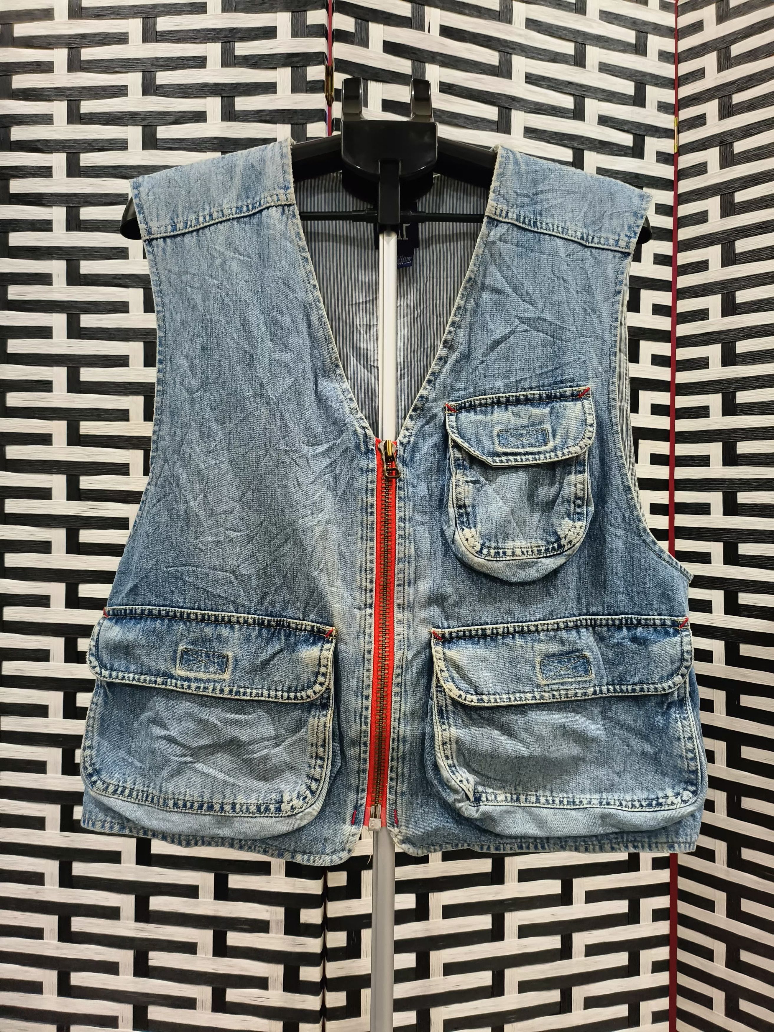 Vintage Gap Jean Vest Vintage GAP Denim Vest Jacket