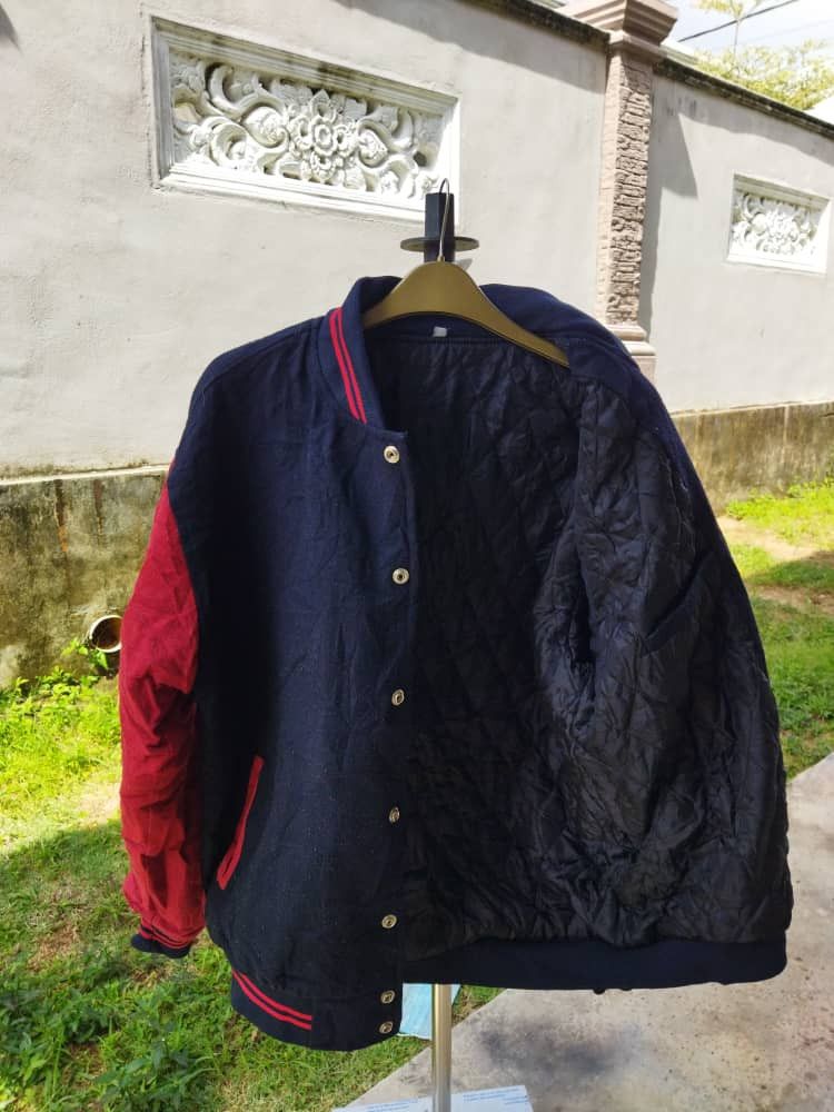 Other 🐱‍👤STEAL IT🐱‍👤 KOREAN UNIVERSITY VARSITY JACKET Size US L / EU 52-54 / 3 - 6 Thumbnail