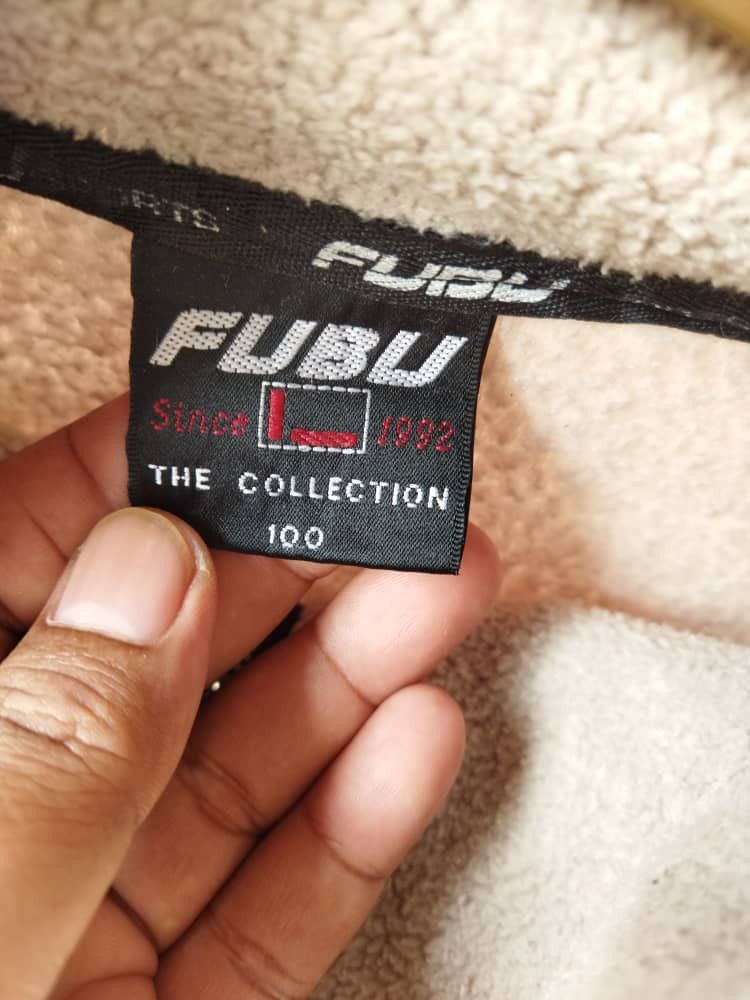 Fubu × Rap Tees × Vintage RARE FUBU HALF ZIPPER HOODIES Size US L / EU 52-54 / 3 - 6 Thumbnail