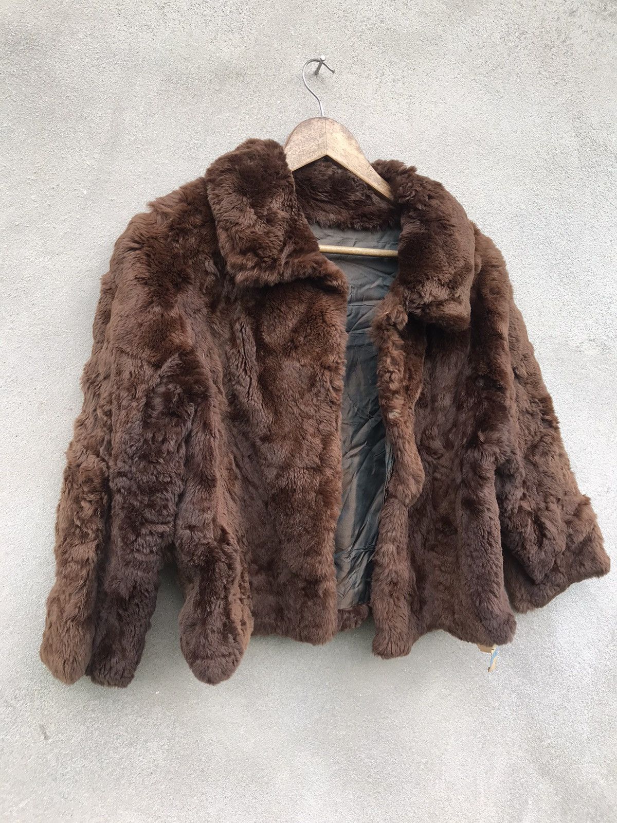 14th Addiction Mink fur Coat Jacket Fox Style Size S / US 4 / IT 40 - 3 Thumbnail