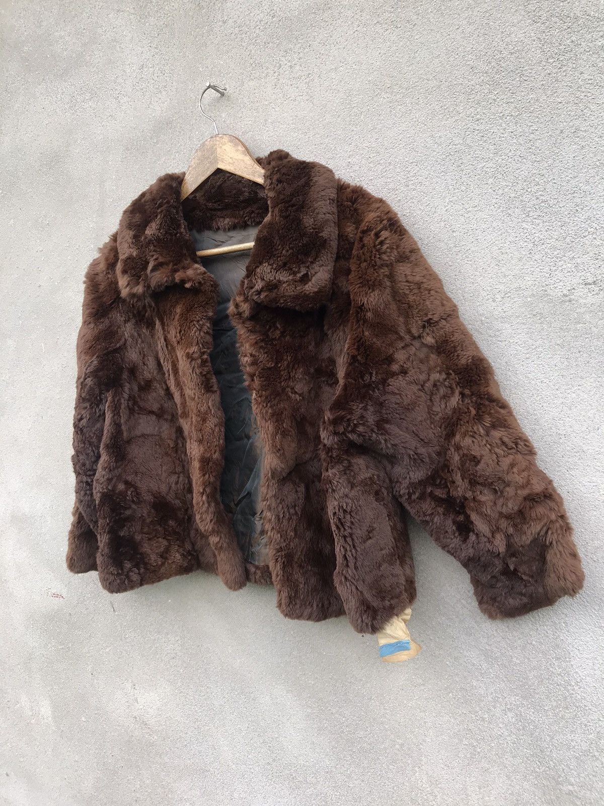 14th Addiction Mink fur Coat Jacket Fox Style Size S / US 4 / IT 40 - 4 Thumbnail
