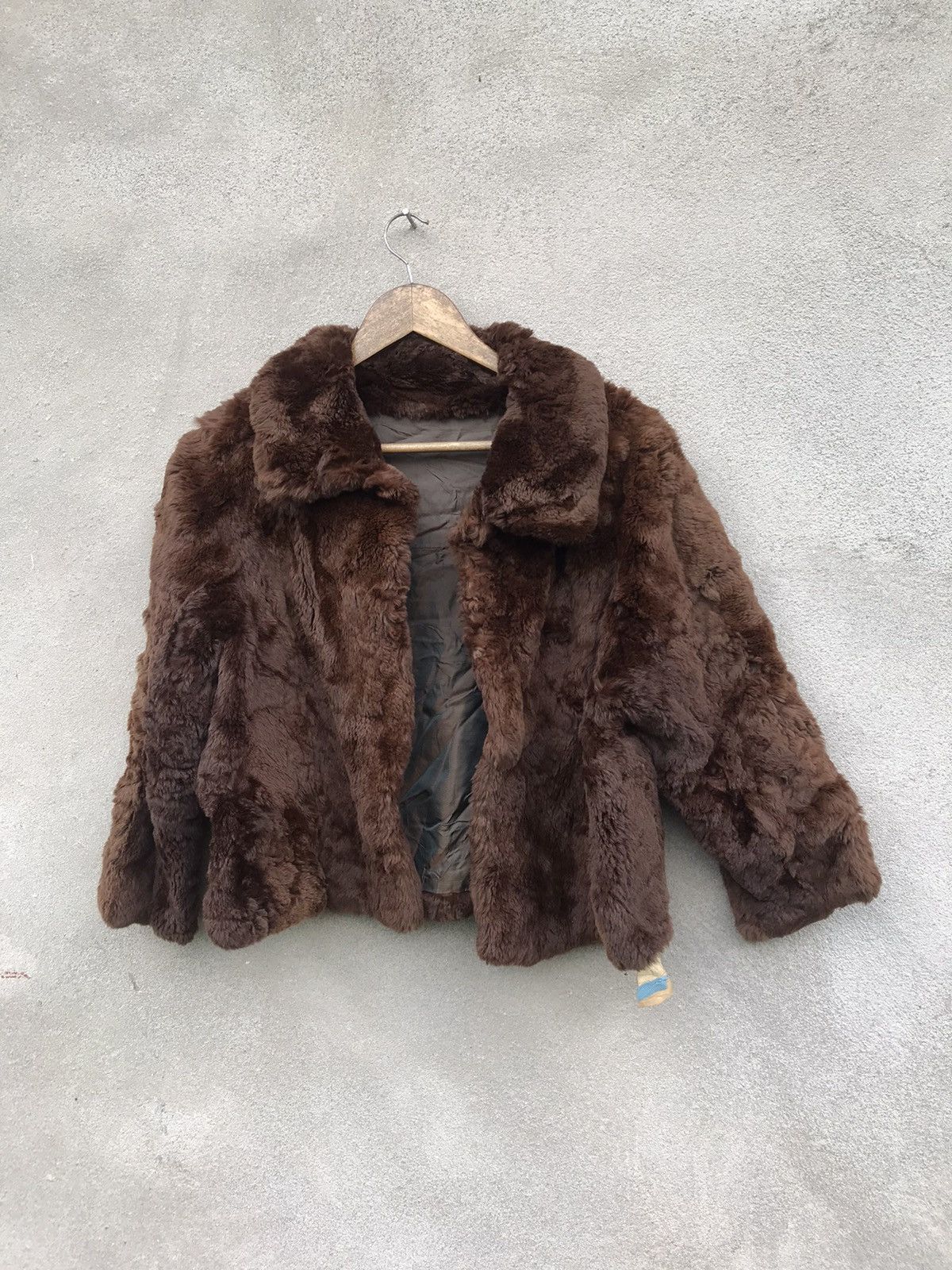 14th Addiction Mink fur Coat Jacket Fox Style Size S / US 4 / IT 40 - 2 Thumbnail
