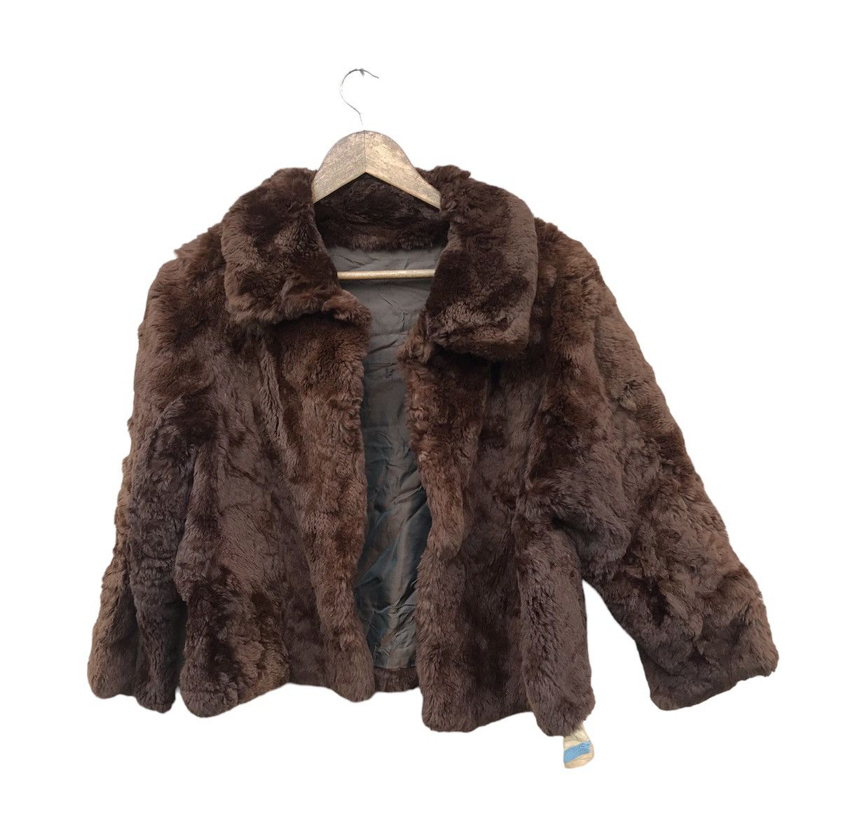 14th Addiction Mink fur Coat Jacket Fox Style Size S / US 4 / IT 40 - 1 Thumbnail