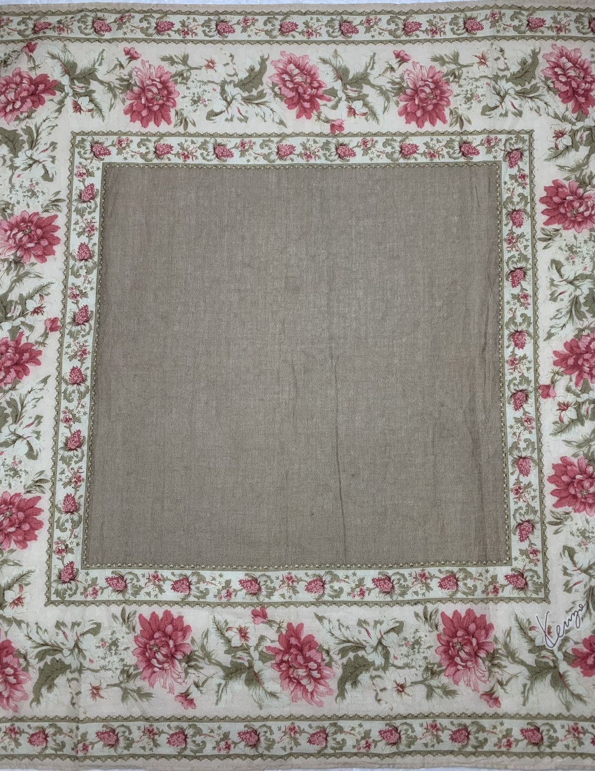 Japanese Brand Kenzo Handkerchief Pocketsquares Size ONE SIZE - 5 Thumbnail