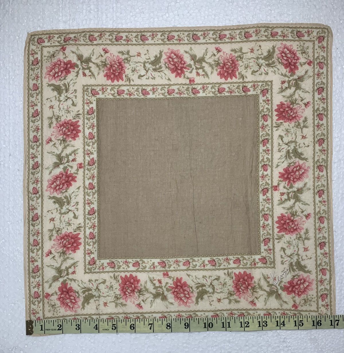 Japanese Brand Kenzo Handkerchief Pocketsquares Size ONE SIZE - 6 Thumbnail