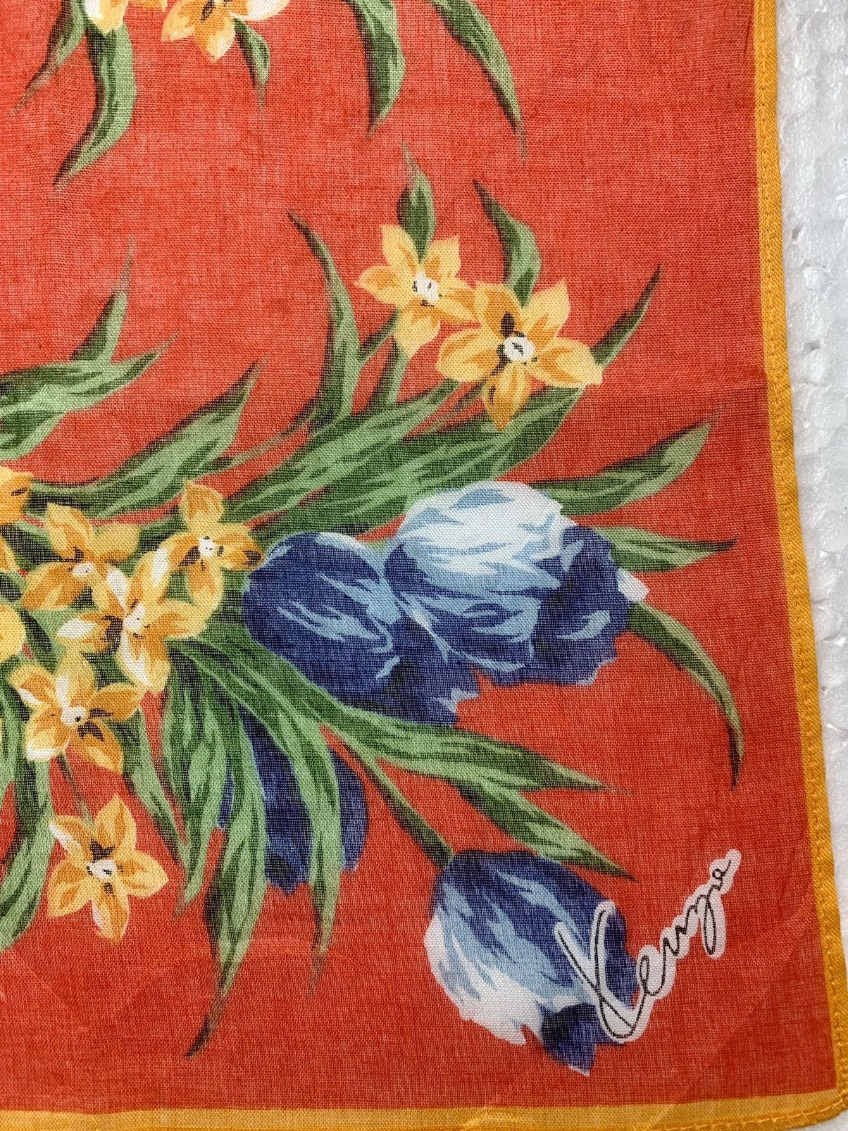 Kenzo Vintage Kenzo Handkerchief Pocketsquares Size ONE SIZE - 2 Thumbnail