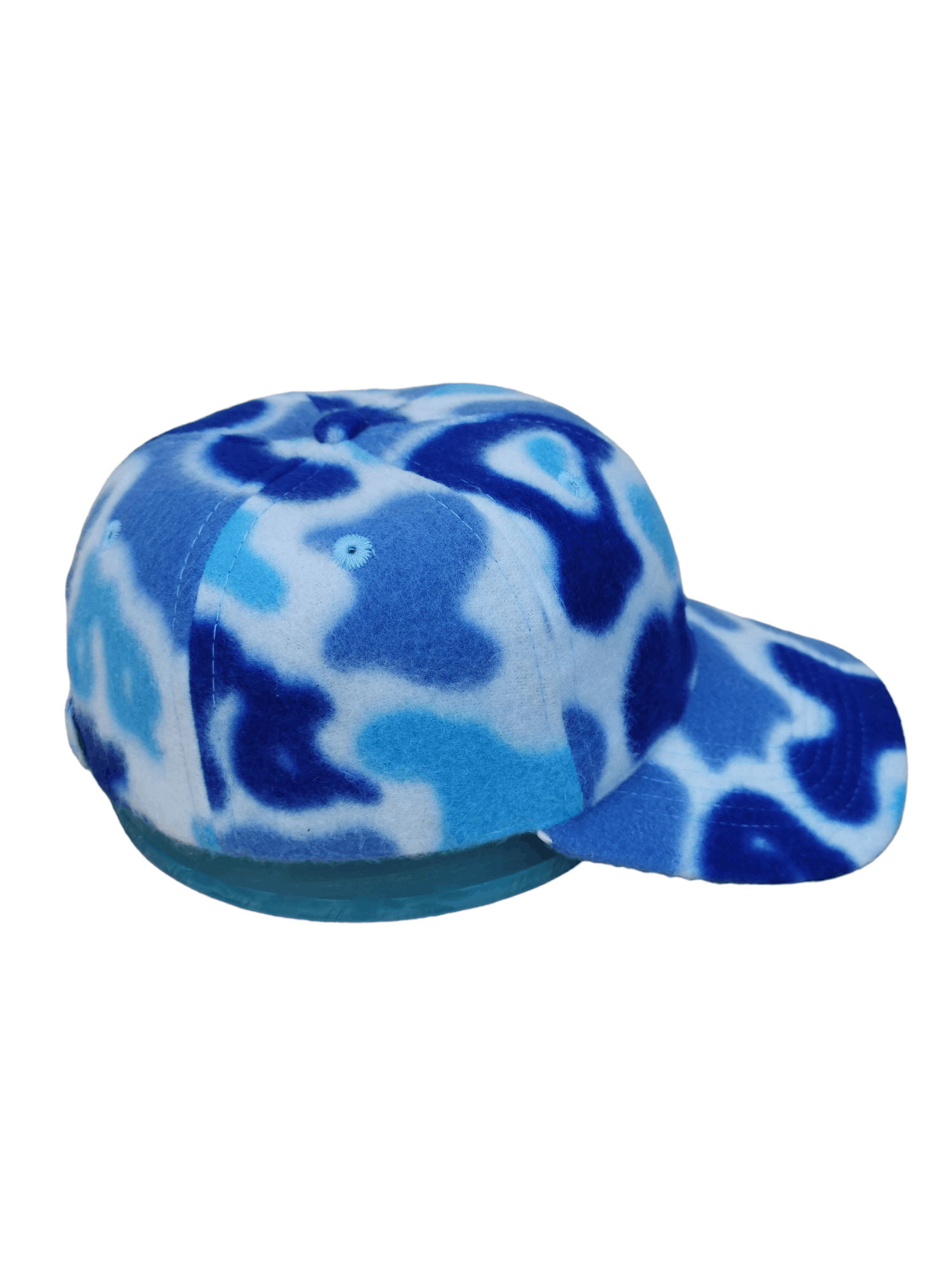 Japanese Brand VINTAGE BLUE CAMO KARINPIA HAT CAP Size ONE SIZE - 4 Thumbnail