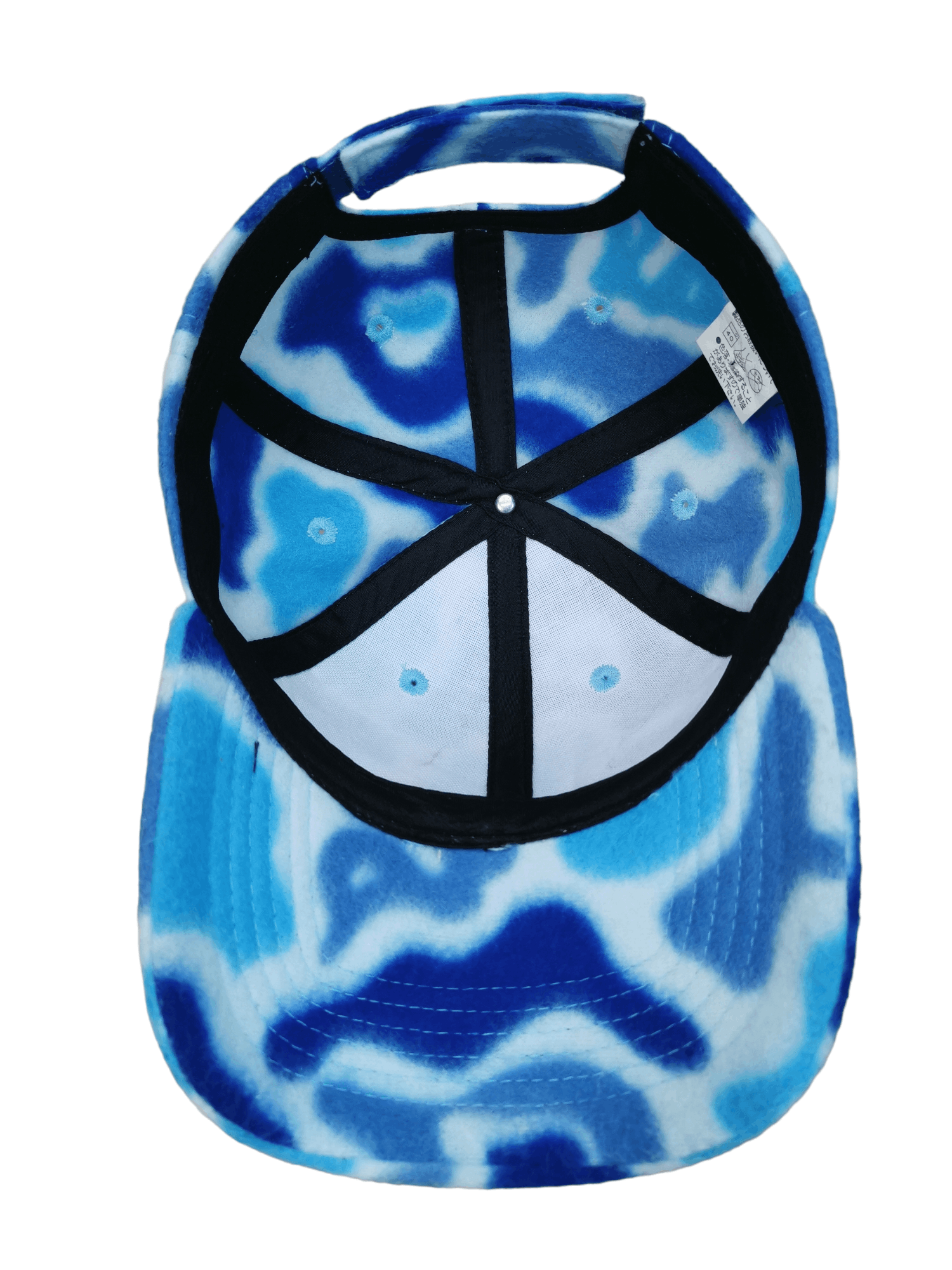 Japanese Brand VINTAGE BLUE CAMO KARINPIA HAT CAP Size ONE SIZE - 5 Thumbnail