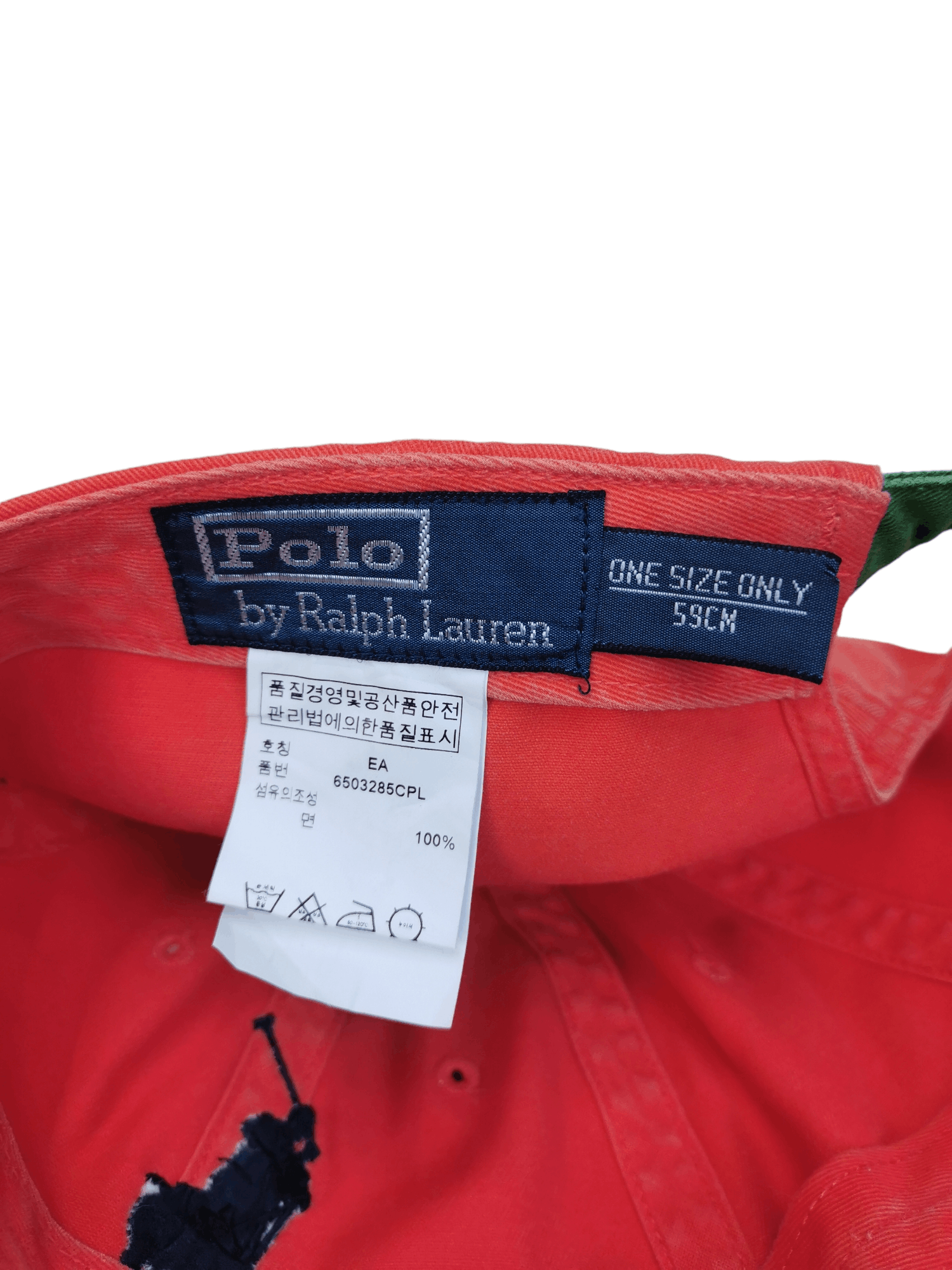 Polo Ralph Lauren 🔥4 MONTHS SALE🔥 VINTAGE POLO RALPH LAUREN BIG PONY HAT CAP Size ONE SIZE - 6 Thumbnail