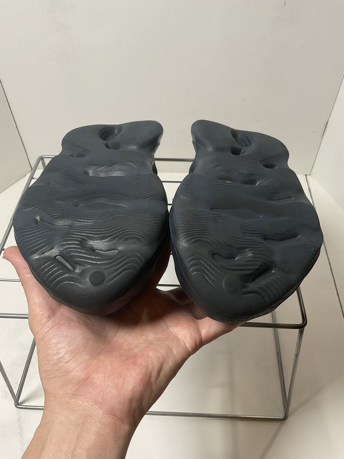 Adidas × Kanye West Adidas 2021 Yeezy Foam RNNR Mineral Blue US11 No Box Rare !! Size US 11 / EU 44 - 8 Thumbnail