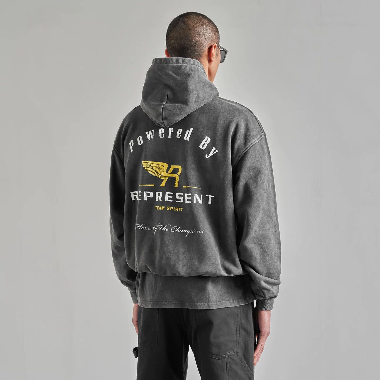 Represent Clo. TEAM SPIRIT HOODIE Size US L / EU 52-54 / 3 - 1 Thumbnail