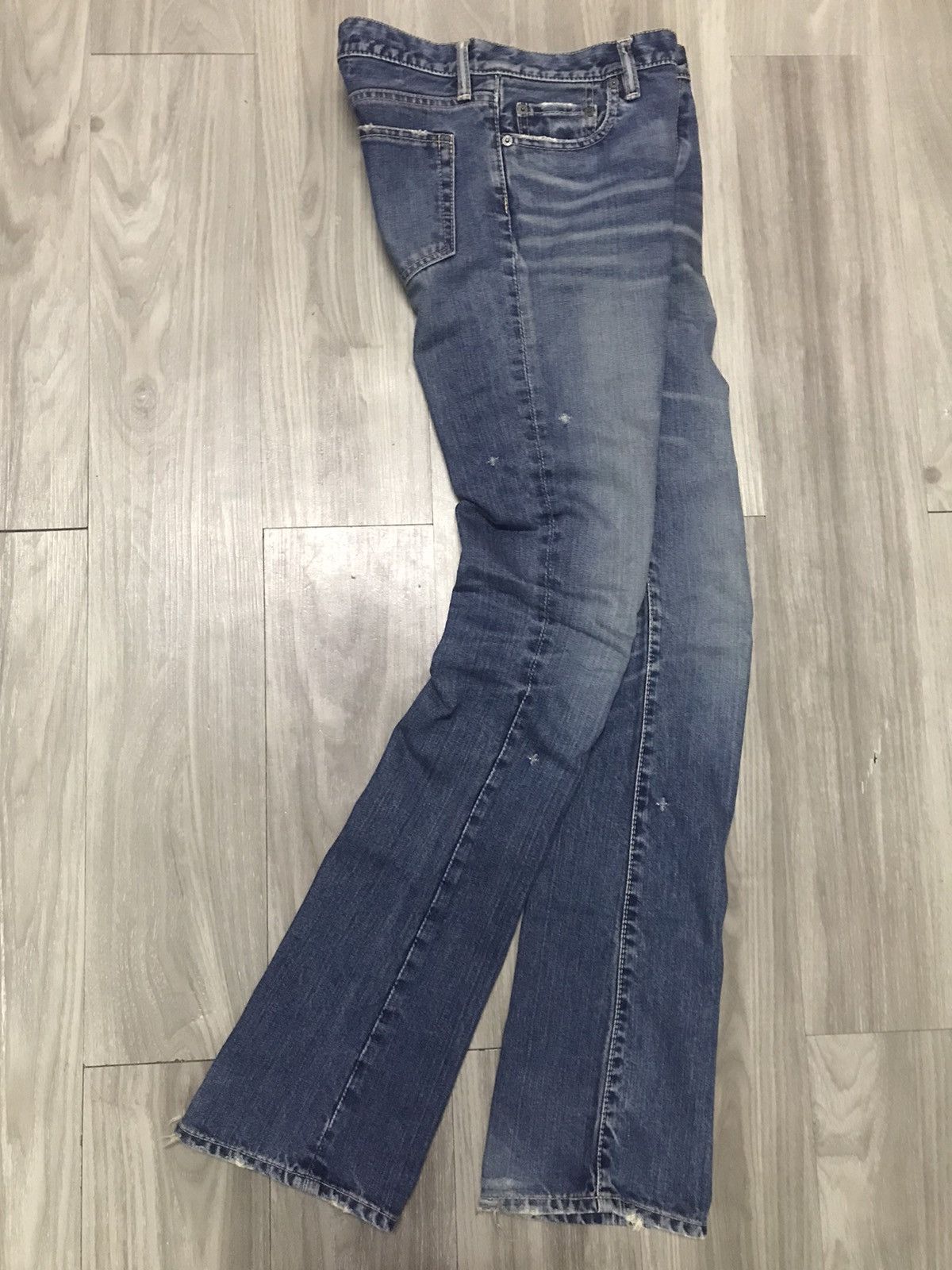 Japanese Brand × MOUSSY Flare🔥🔥 Black by Moussy Jeans Size US 30 / EU 46 - 3 Thumbnail
