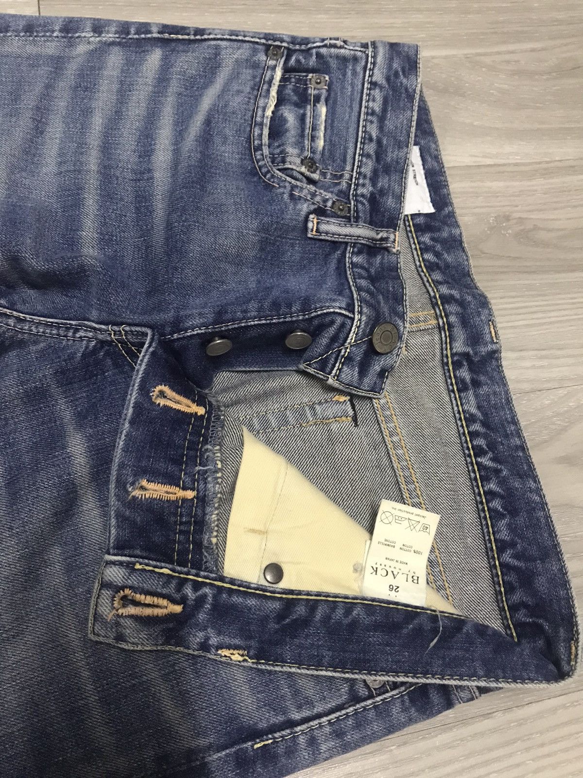 Japanese Brand × MOUSSY Flare🔥🔥 Black by Moussy Jeans Size US 30 / EU 46 - 7 Thumbnail
