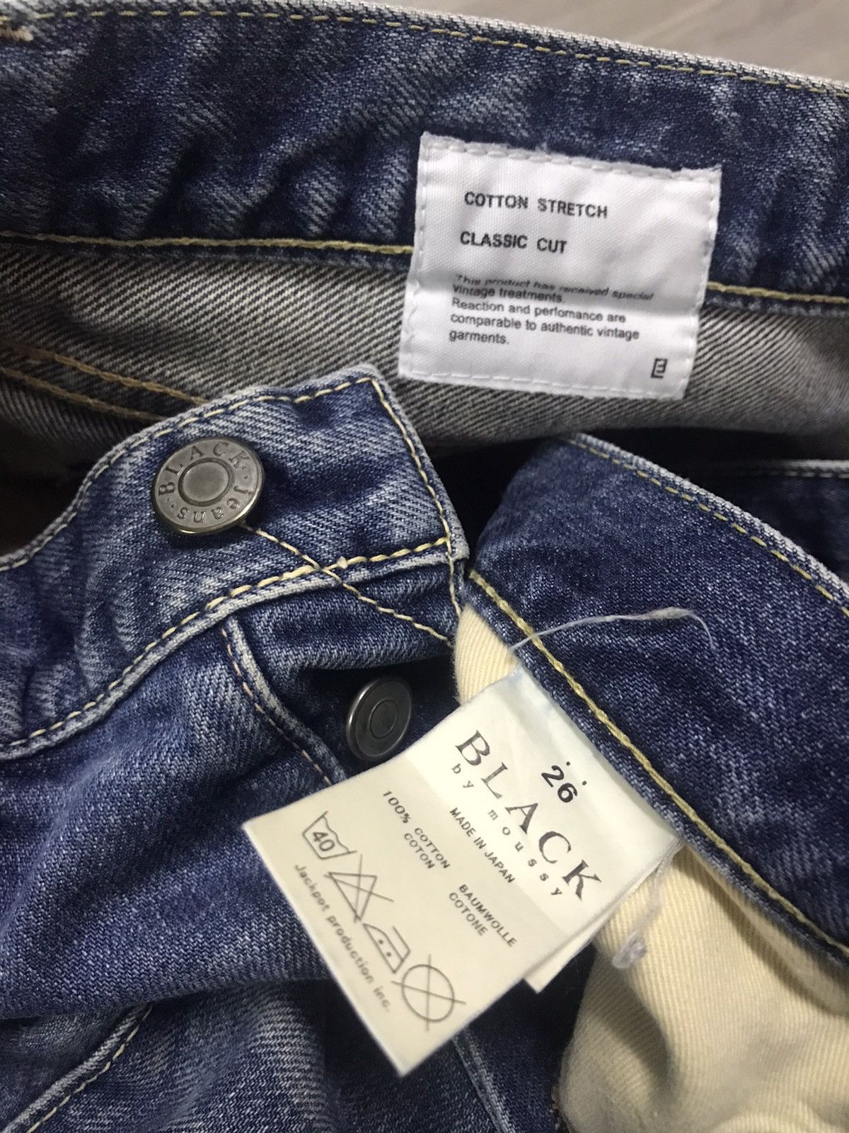 Japanese Brand × MOUSSY Flare🔥🔥 Black by Moussy Jeans Size US 30 / EU 46 - 10 Thumbnail