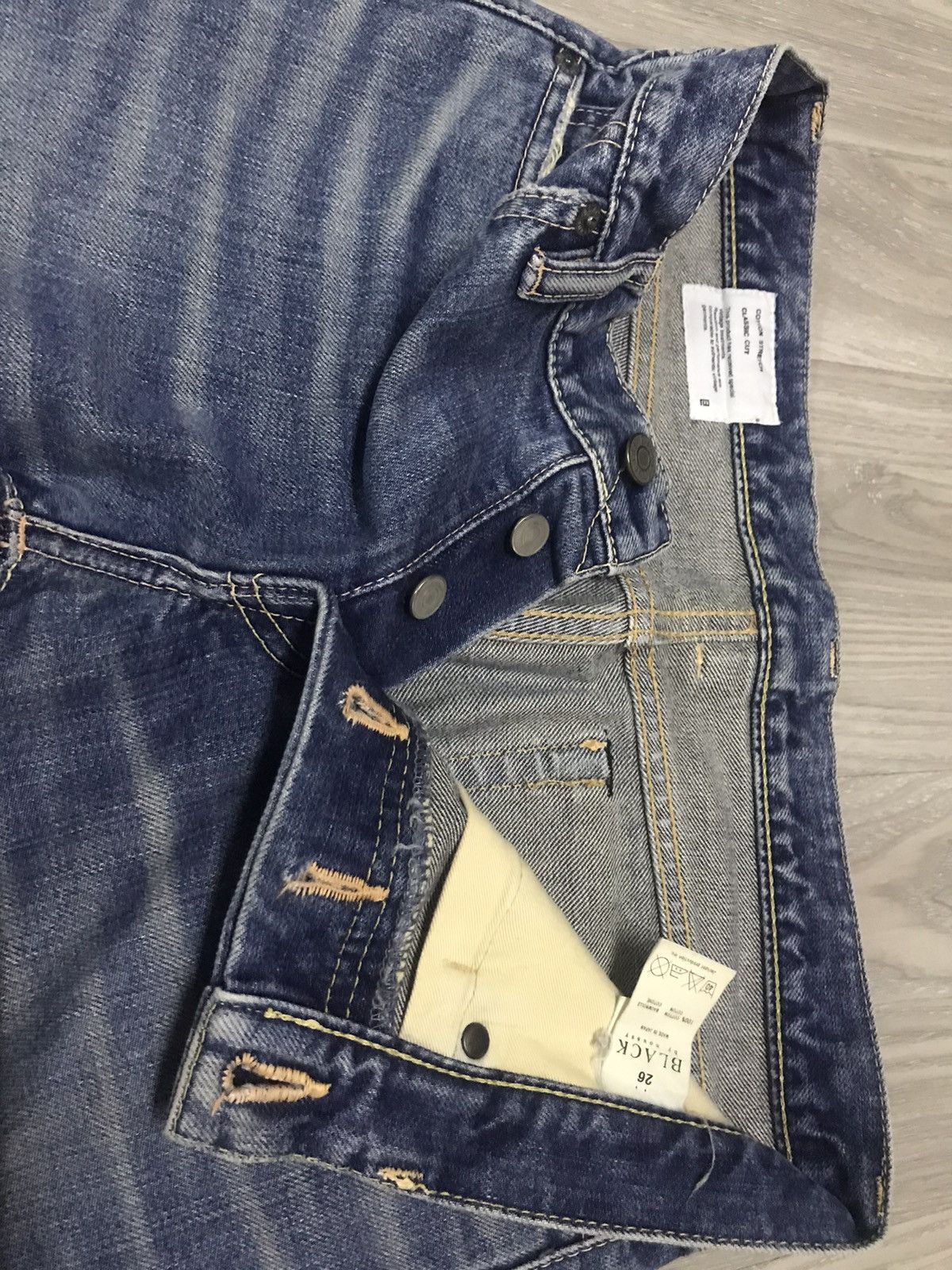 Japanese Brand × MOUSSY Flare🔥🔥 Black by Moussy Jeans Size US 30 / EU 46 - 9 Thumbnail