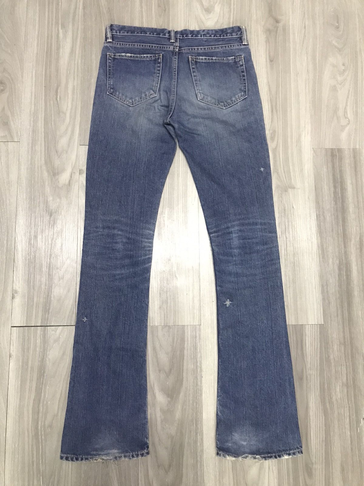 Japanese Brand × MOUSSY Flare🔥🔥 Black by Moussy Jeans Size US 30 / EU 46 - 11 Thumbnail