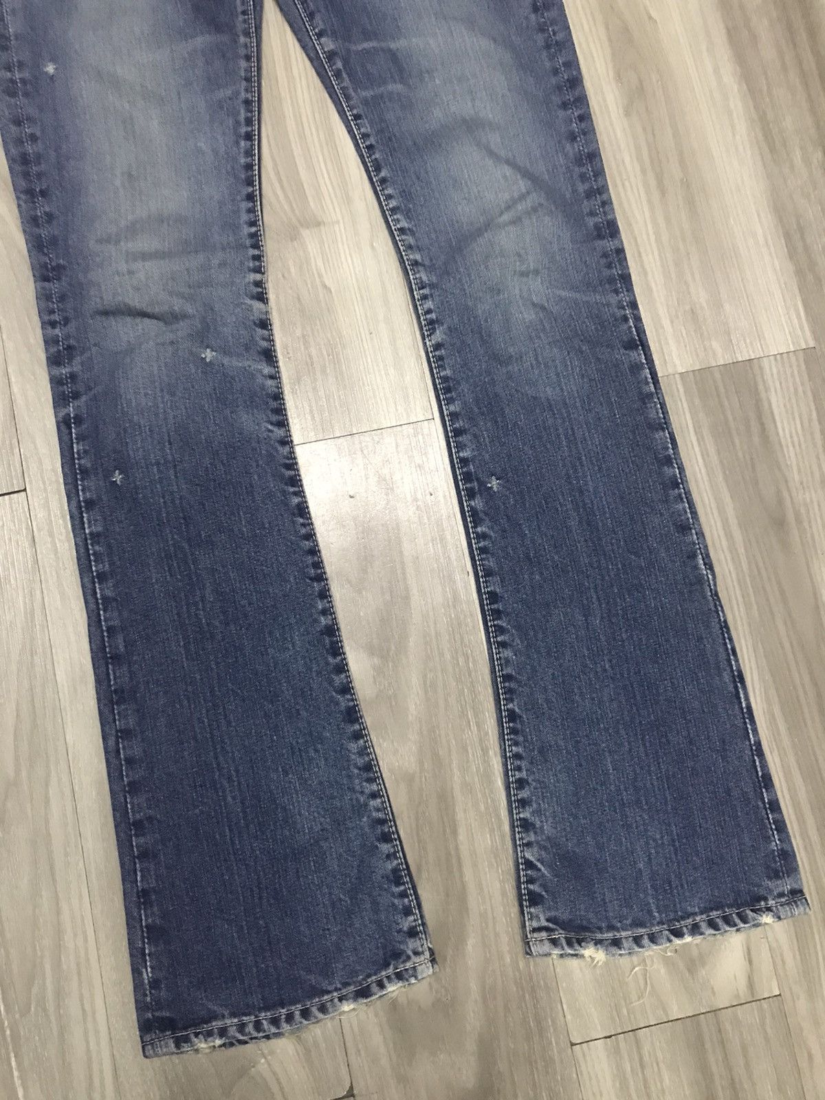 Japanese Brand × MOUSSY Flare🔥🔥 Black by Moussy Jeans Size US 30 / EU 46 - 5 Thumbnail