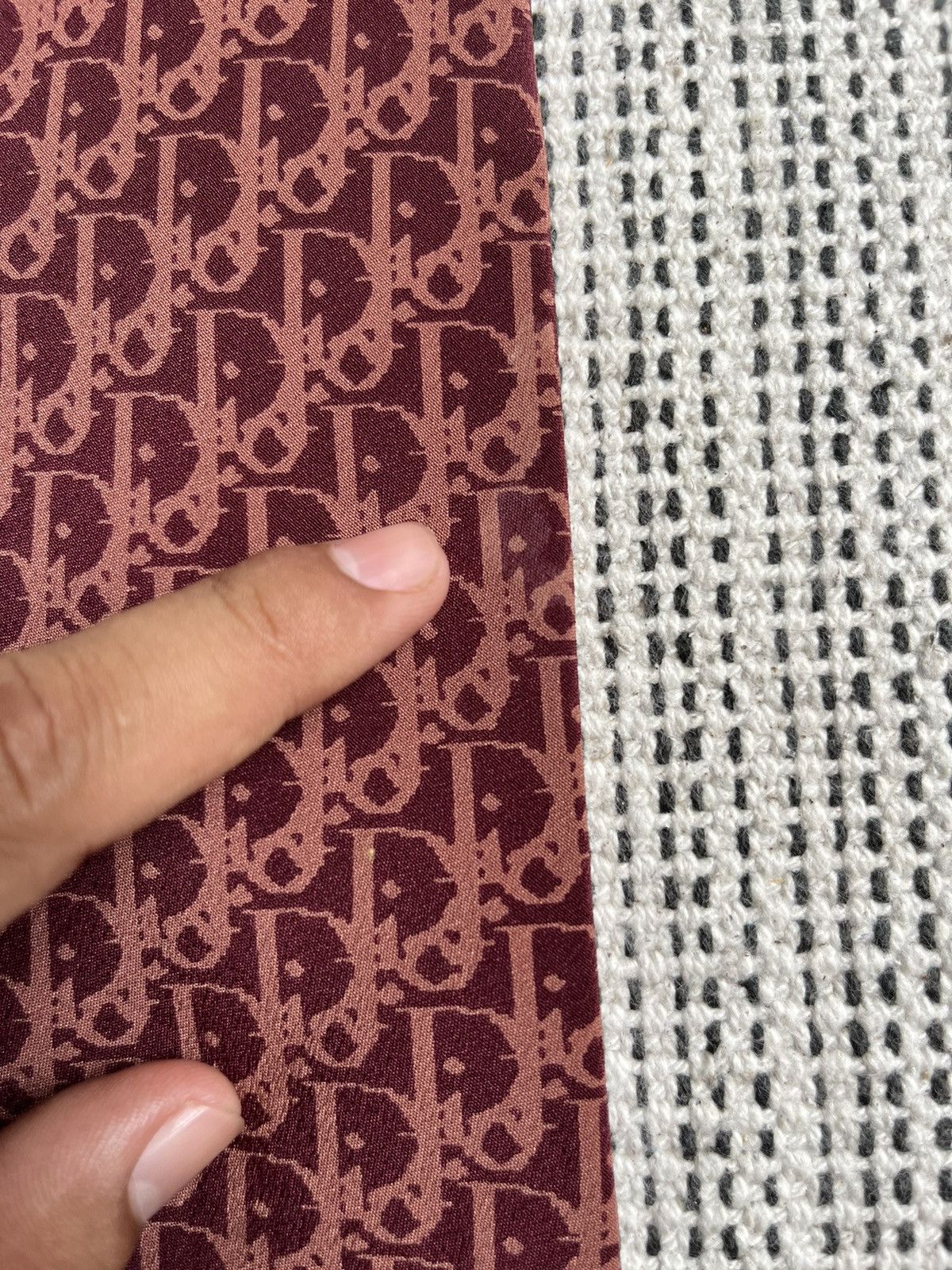 Christian Dior Monsieur × Dior Vintage Dior Oblique monogram tie Size ONE SIZE - 7 Thumbnail