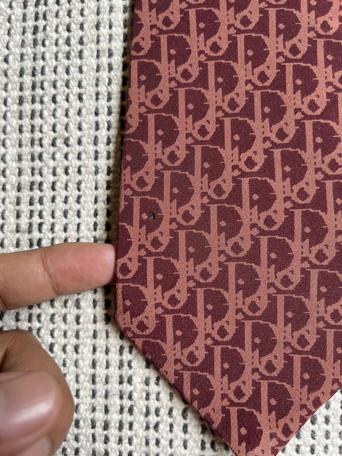 Christian Dior Monsieur × Dior Vintage Dior Oblique monogram tie Size ONE SIZE - 8 Thumbnail
