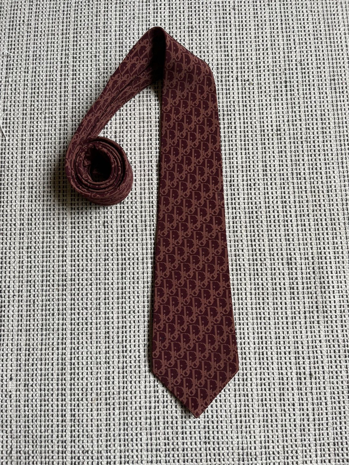 Christian Dior Monsieur × Dior Vintage Dior Oblique monogram tie Size ONE SIZE - 1 Thumbnail