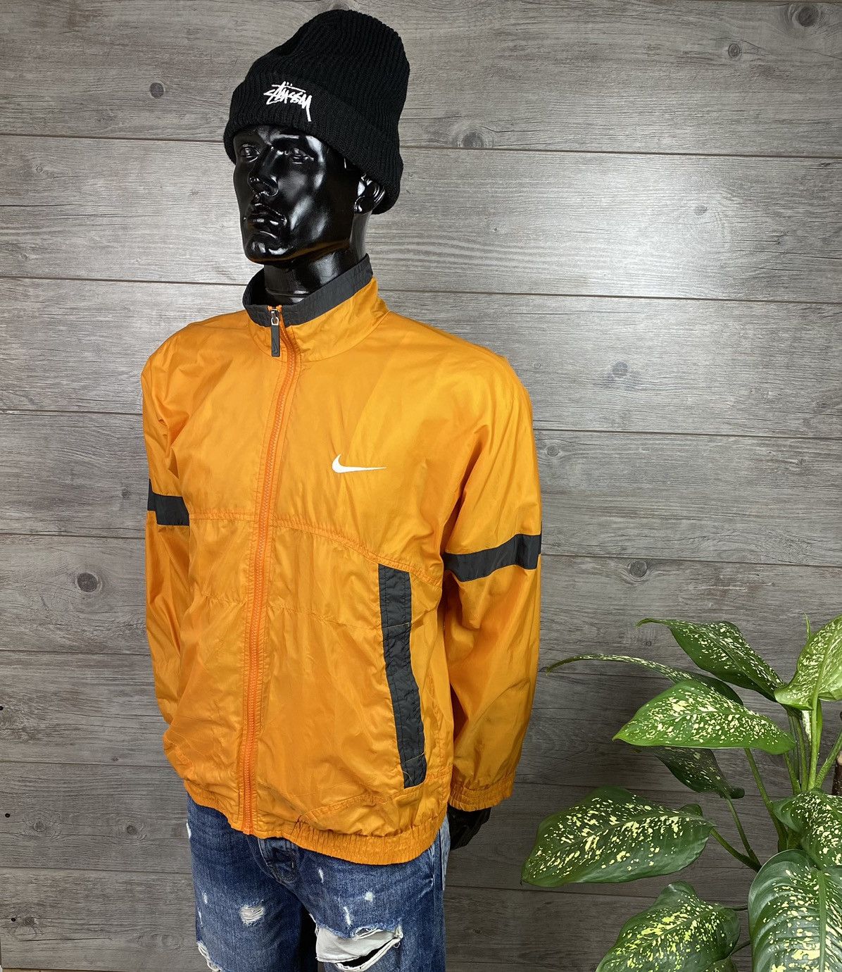 Nike Lightweight Nike Swoosh Vintage Big Logo Jacket Size US S / EU 44-46 / 1 - 6 Thumbnail